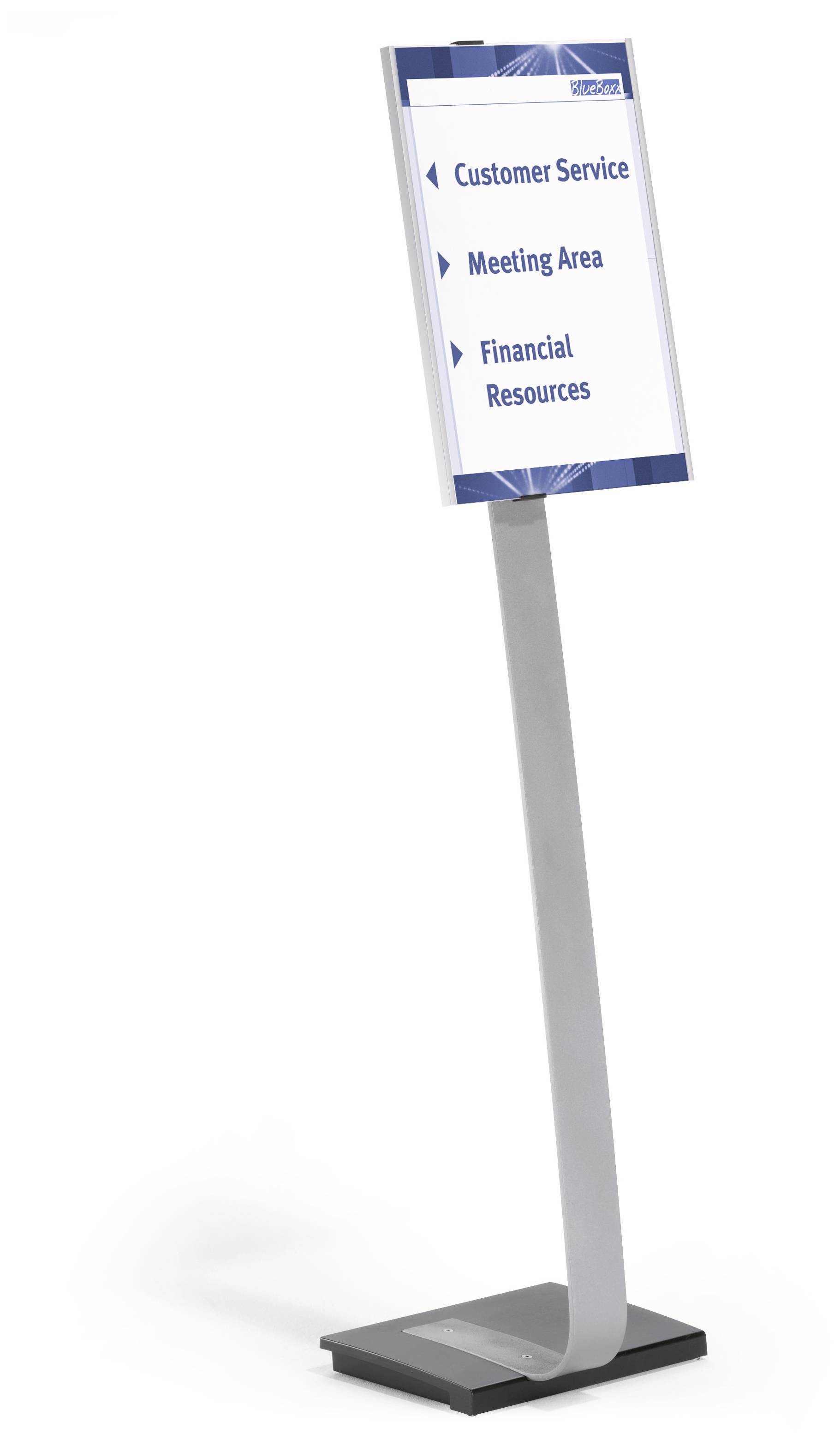 Durable INFO SIGN STAND A3 - 4813 Info-Bodenständer DIN A3 36mm x 125mm x 80mm 1St.