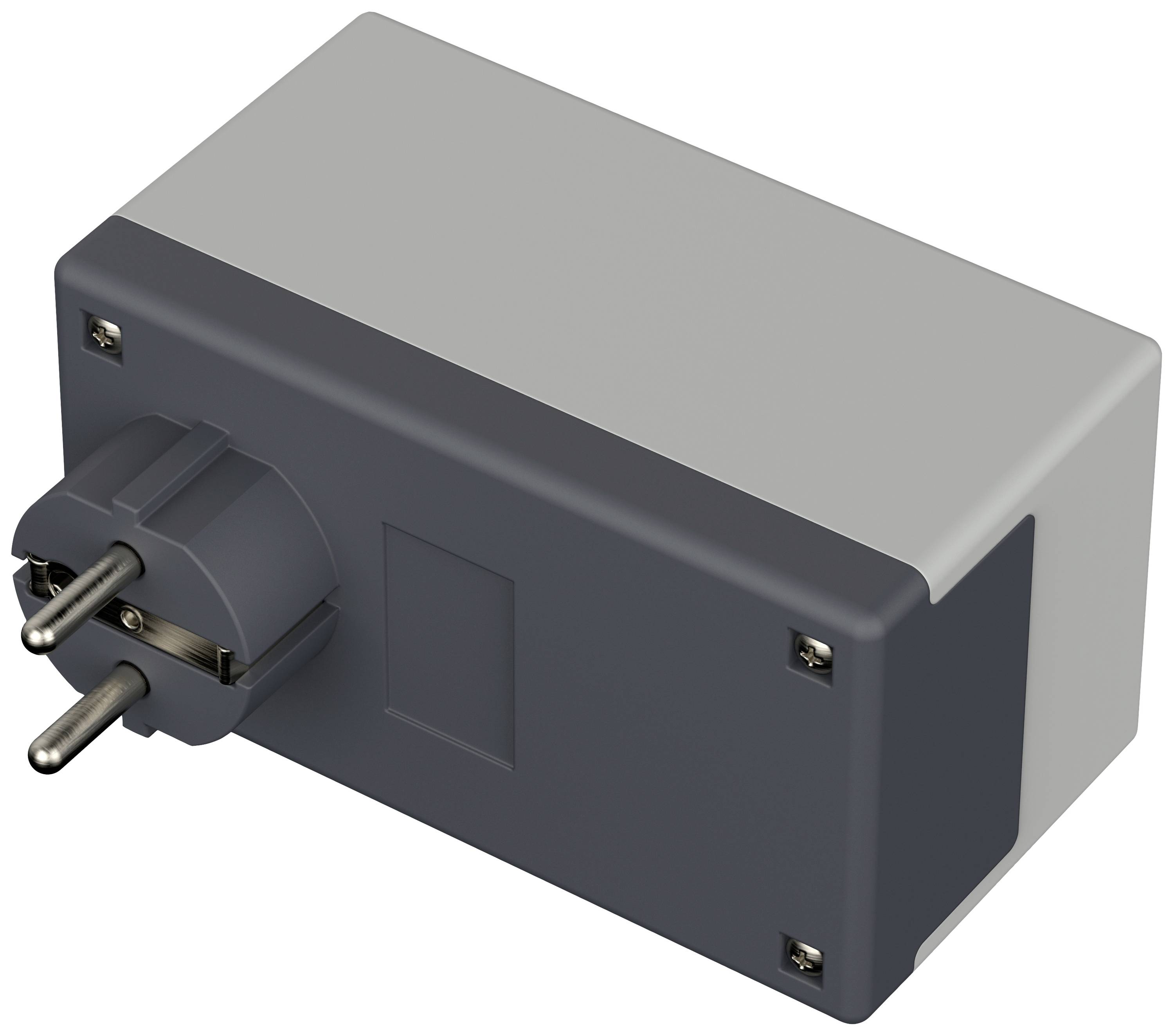 Bopla ELETEC SE 435 E/CEE Stecker-Gehäuse 120 x 65 x 66 ABS, Polycarbonat Lichtgrau, Graphitgrau 1St.