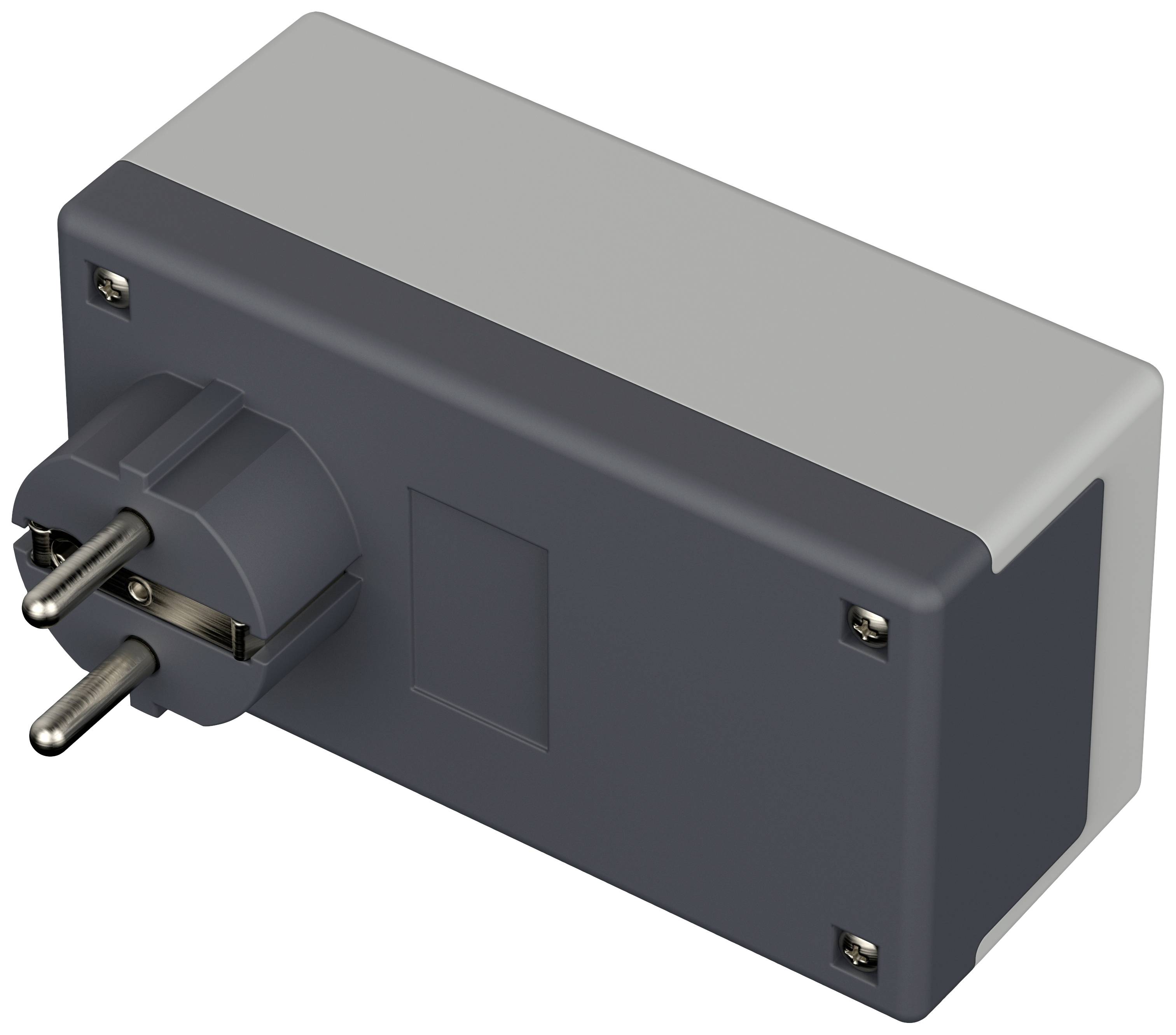 Bopla ELETEC SE 432 DE/CEE Stecker-Gehäuse 120 x 65 x 50 ABS, Polycarbonat Lichtgrau, Graphitgrau 1St.