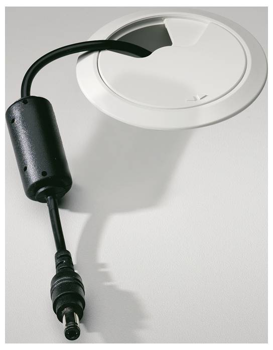 Rittal IW 6902.770 Kabeldurchführung für Arbeitsplatten Kunststoff Lichtgrau (RAL 7035) 1 St.