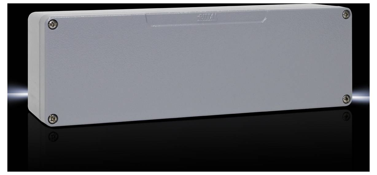 Rittal GA 9107.210 9107.210 Universal-Gehäuse 250 x 57 x 80 Aluminium Grau (RAL 7001) 1St.