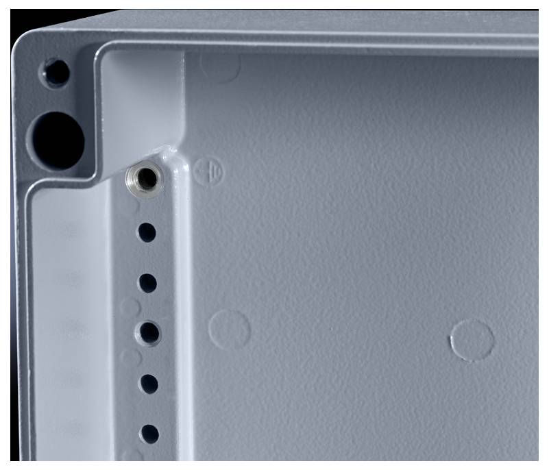 Rittal GA 9112.210 9112.210 Universal-Gehäuse 160 x 90 x 160 Aluminium Grau (RAL 7001) 1St.