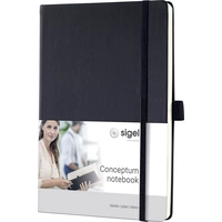 Sigel CONCEPTUM® CO120 Notizbuch blanko Schwarz Anzahl der Blätter: 97 DIN A5 Sigel CONCEPTUM® CO120 Notizbuch blanko Schwarz Anzahl der Blätter: 97 DIN A5