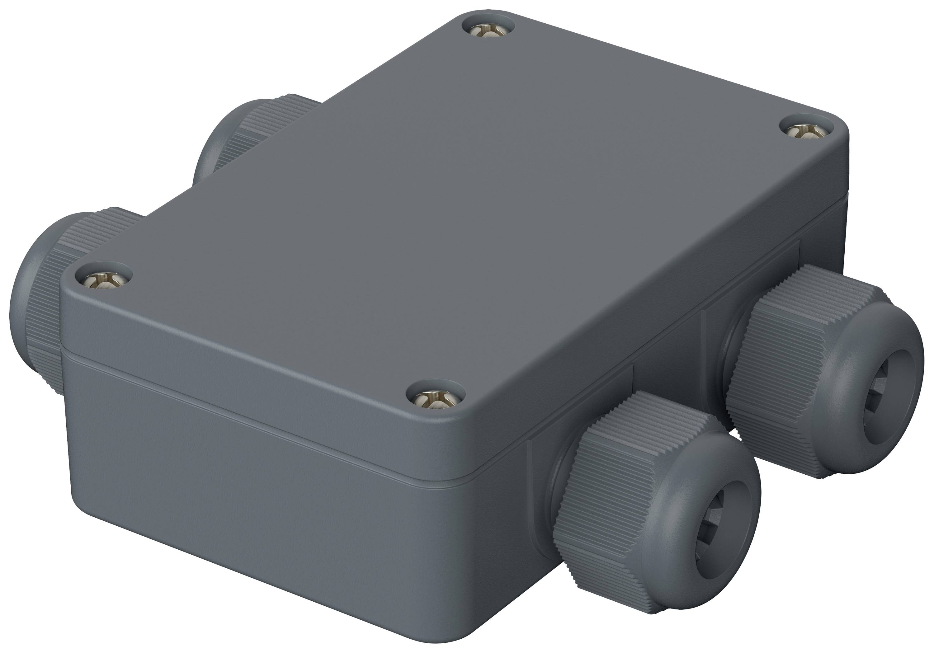 Bopla POLYMAS PK 102-411 38102400 Universal-Gehäuse 98 x 64 x 34 Polyamid Silber-Grau (RAL 7001) 1St.