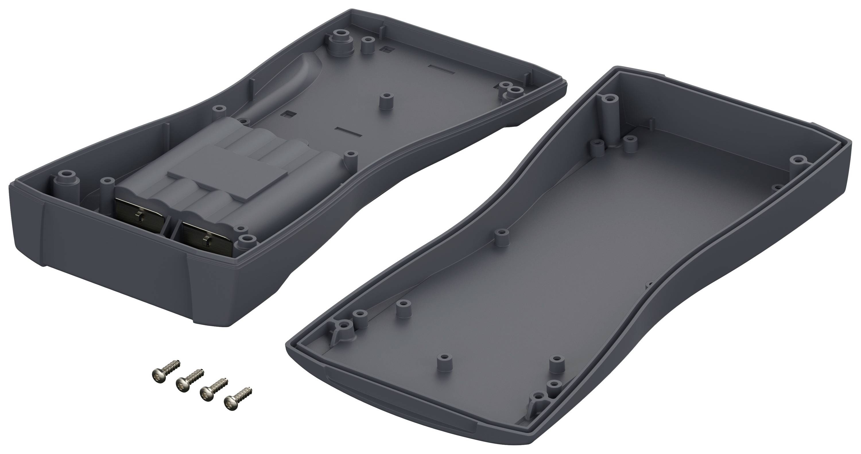 Bopla BOS STREAMLINE BS 803 F-7024 Hand-Gehäuse 209.3 x 98 x 34.8 ABS Graphit, Grau 1St.