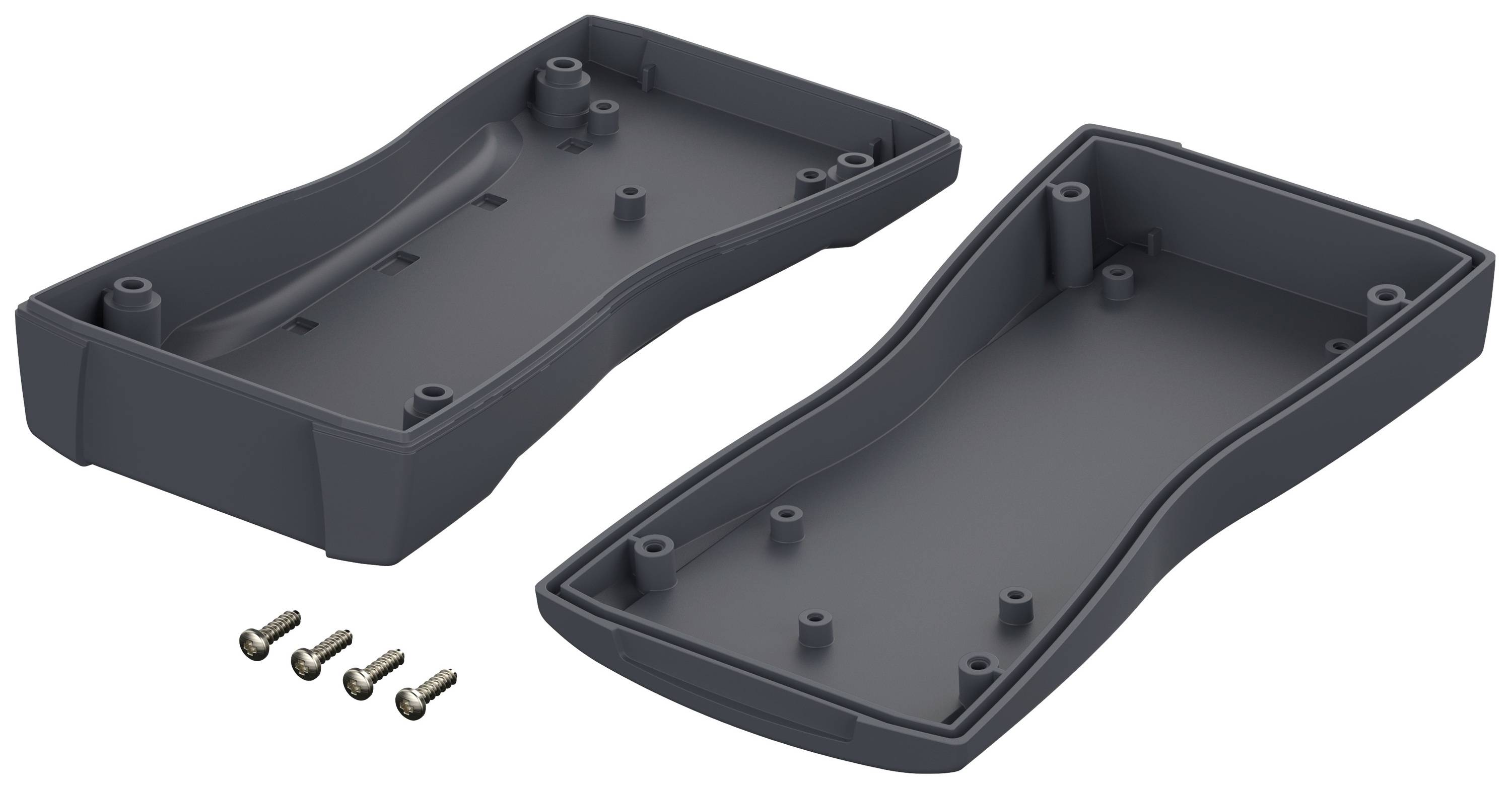 Bopla BOS STREAMLINE BS 600 F-7024 Hand-Gehäuse 159.4 x 77.9 x 33.5 ABS Graphit, Grau 1St.