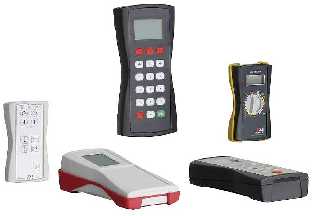 Bopla BOS STREAMLINE BS 600 F-7024 Hand-Gehäuse 159.4 x 77.9 x 33.5 ABS Graphit, Grau 1St.