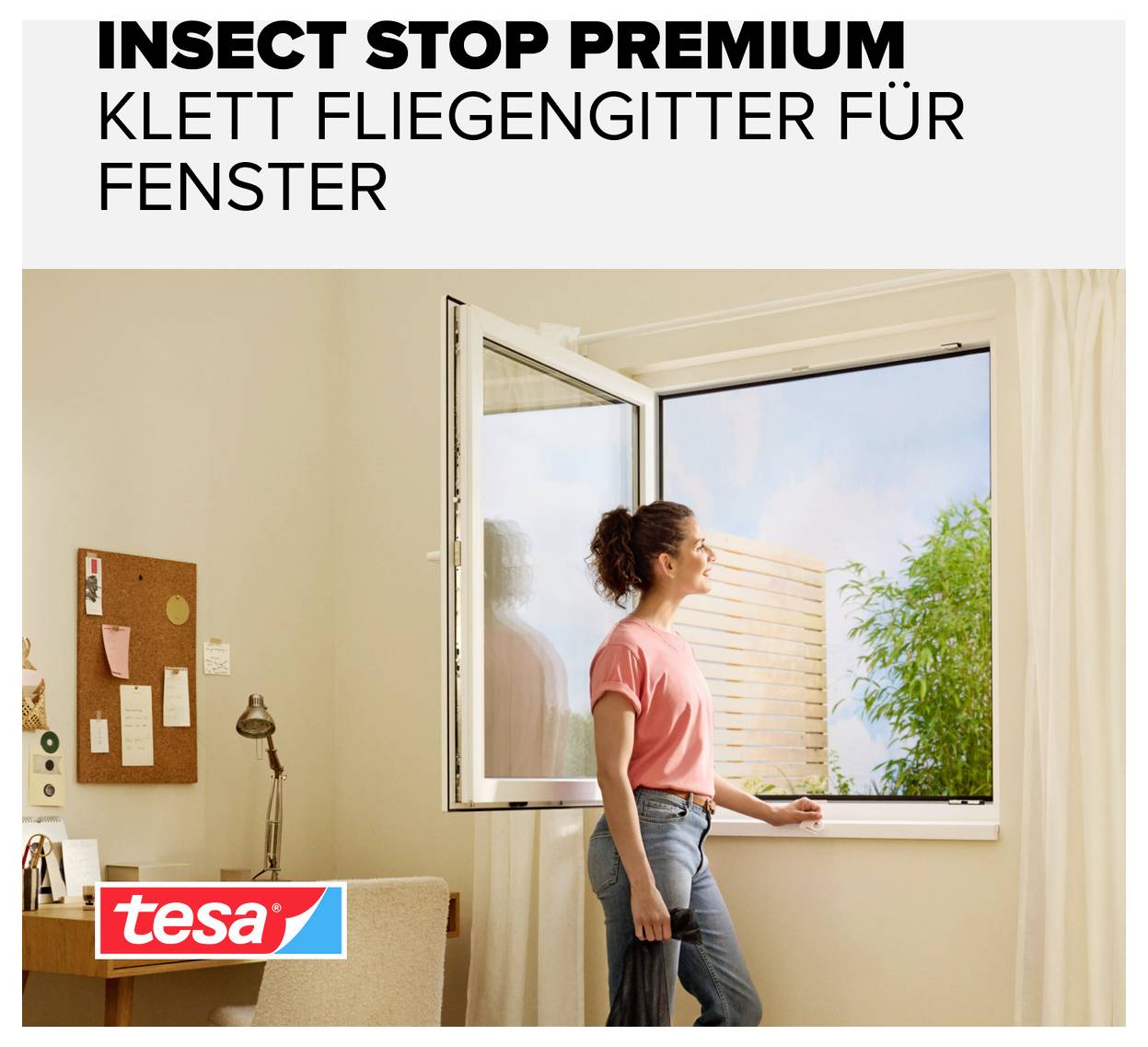 TESA COMFORT 55388-00021-01 Fliegengitter (B x H) 1500mm x 1300mm Anthrazit 1St.