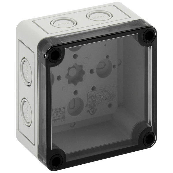 Spelsberg TK PS 99-6-tm Installations-Gehäuse 94 x 94 x 57 Polycarbonat, Polystyrol (EPS) Lichtgrau (RAL 7035) 1St. Spelsberg TK PS 99-6-tm Installations-Gehäuse 94 x 94 x 57 Polycarbonat, Polystyrol (EPS) Lichtgrau (RAL 7035) 1St.