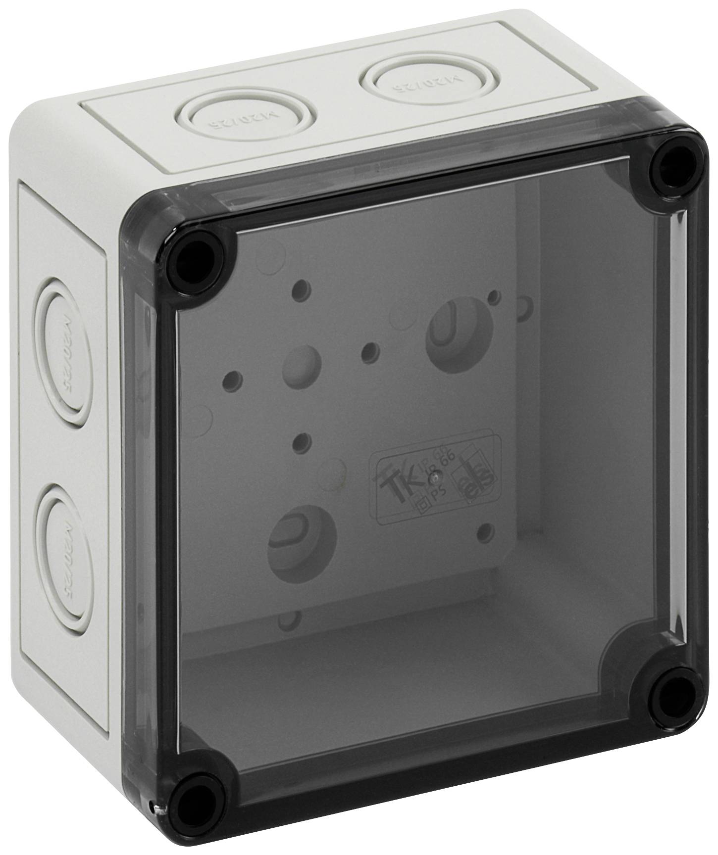 Spelsberg TK PS 1111-7-tm Installations-Gehäuse 110 x 110 x 66 Polycarbonat, Polystyrol (EPS) Lichtgrau (RAL 7035) 1St.