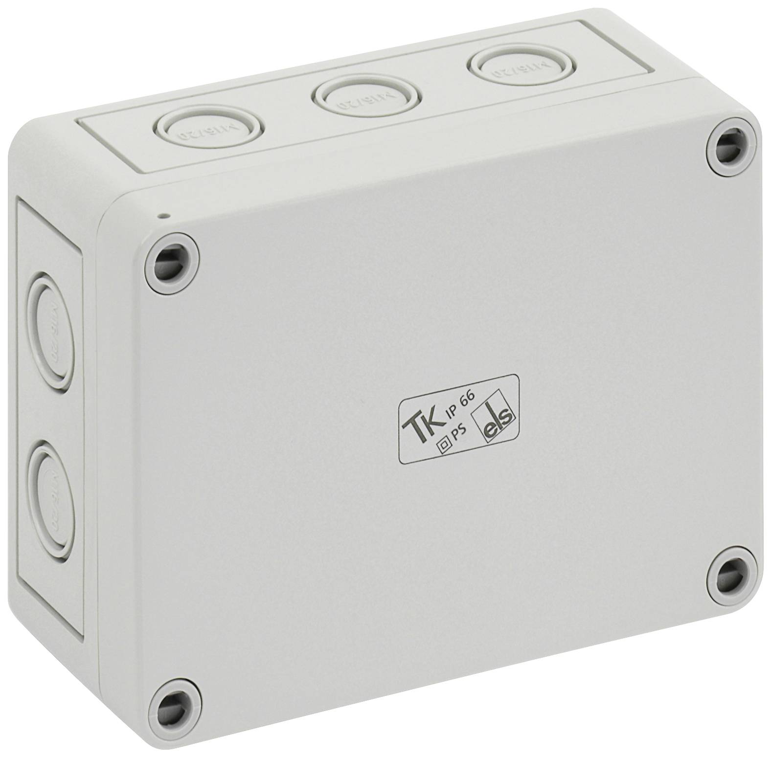 Spelsberg TK PS 1309-6-m Installations-Gehäuse 130 x 94 x 57 Polystyrol (EPS) Lichtgrau (RAL 7035) 1 St.