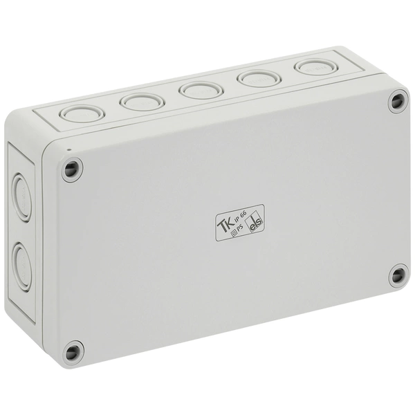 Spelsberg TK PS 1809-6-m Installations-Gehäuse 180 x 94 x 57 Polystyrol (EPS) Lichtgrau (RAL 7035) 1St. Spelsberg TK PS 1809-6-m Installations-Gehäuse 180 x 94 x 57 Polystyrol (EPS) Lichtgrau (RAL 7035) 1St.
