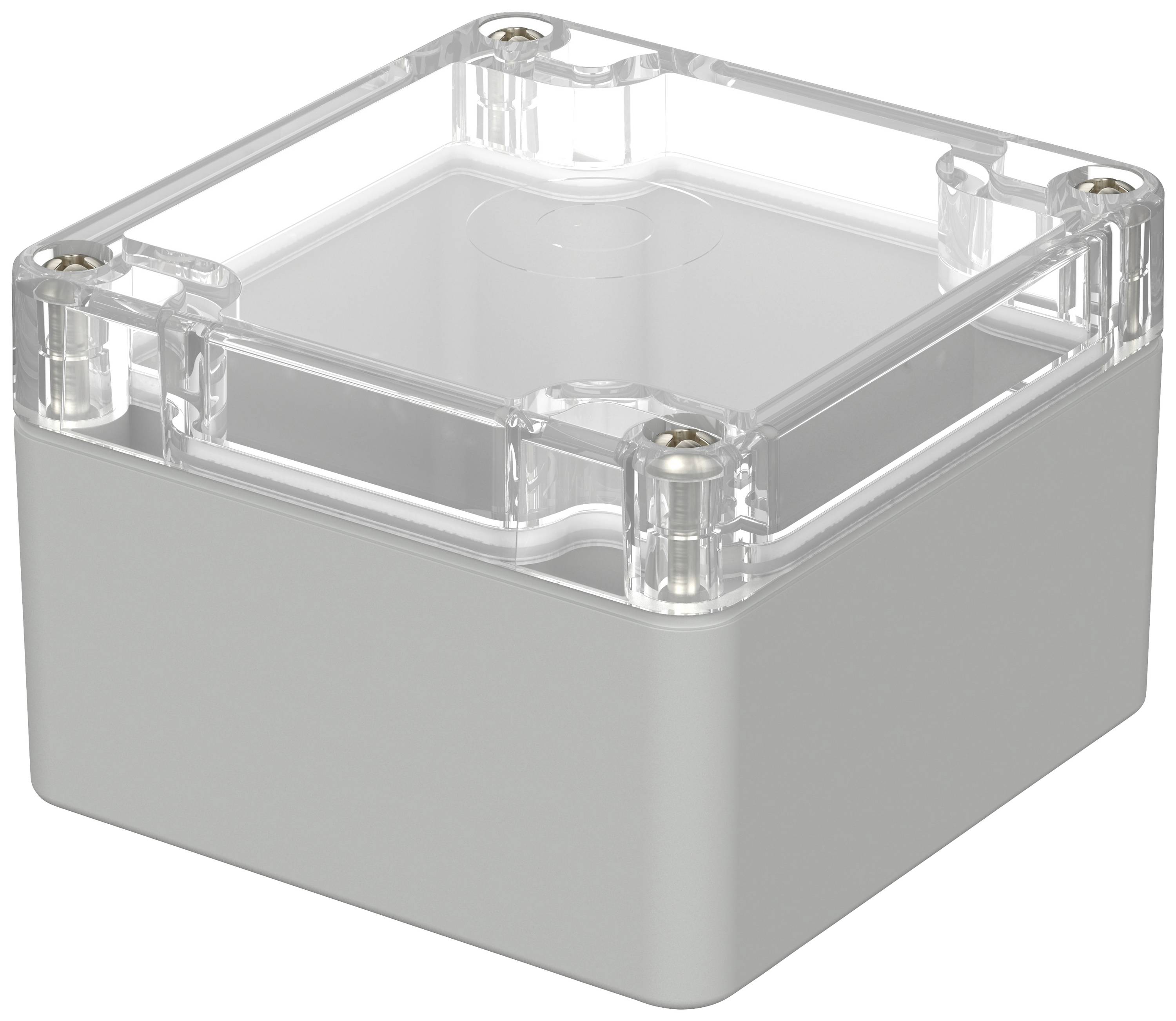 Bopla EUROMAS M 210G 02210100 Industrie-Gehäuse 82 x 80 x 55 Polycarbonat Lichtgrau (RAL 7035) 1St.