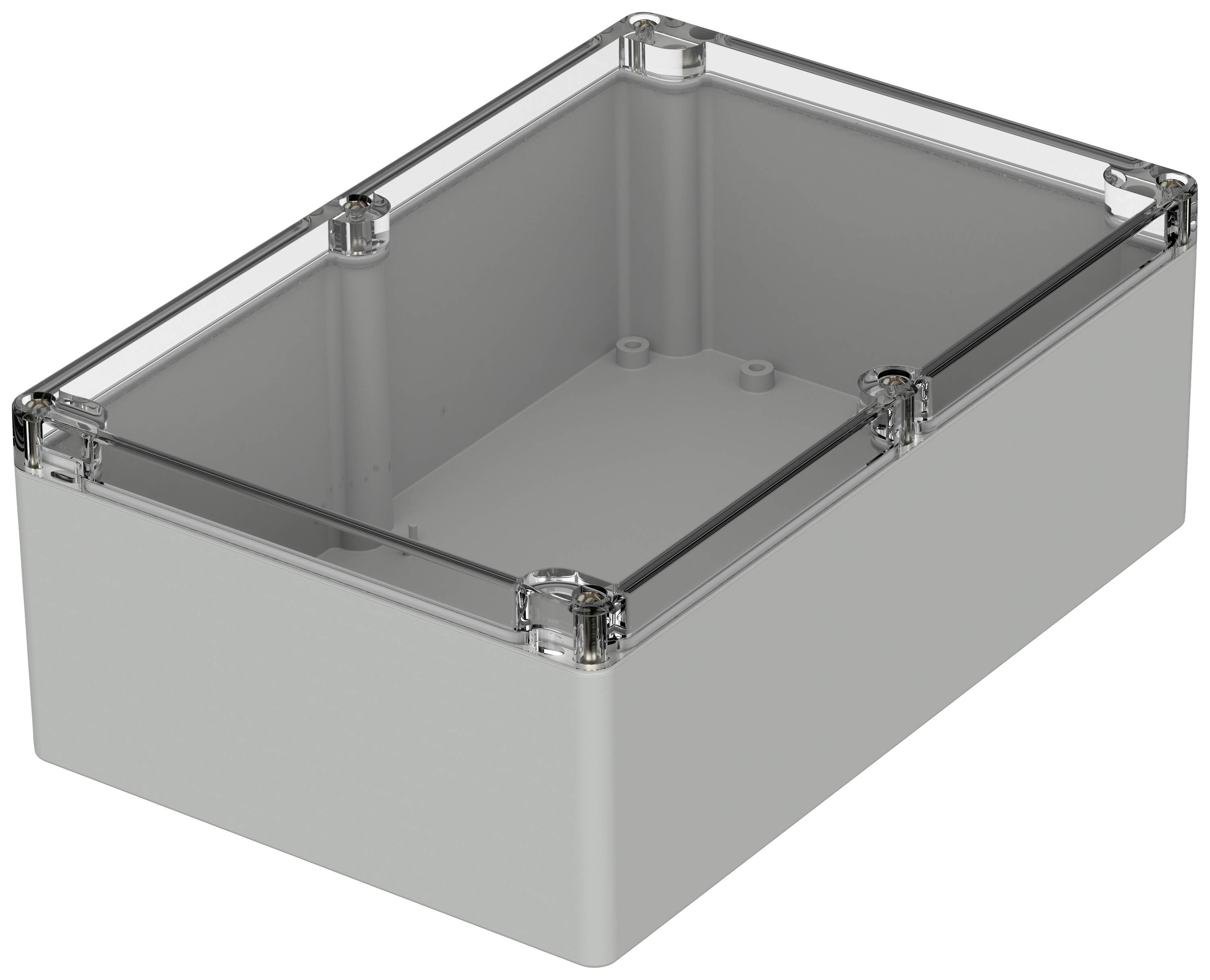 Bopla EUROMAS M 2401 G 02240300 Industrie-Gehäuse 240 x 160 x 90 Polycarbonat Lichtgrau (RAL 7035)