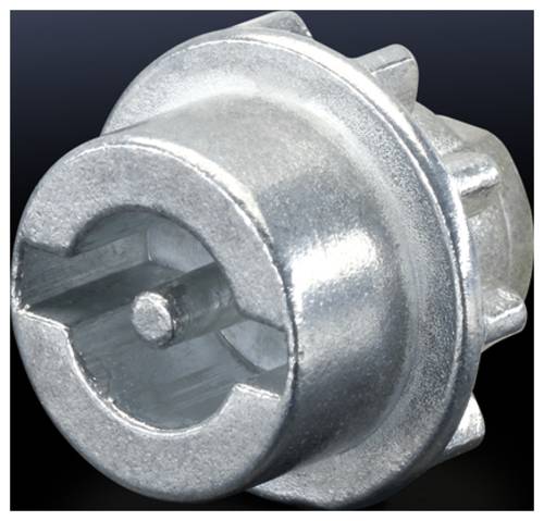 Rittal TS 8611160 Verschlusseinsatz Grau