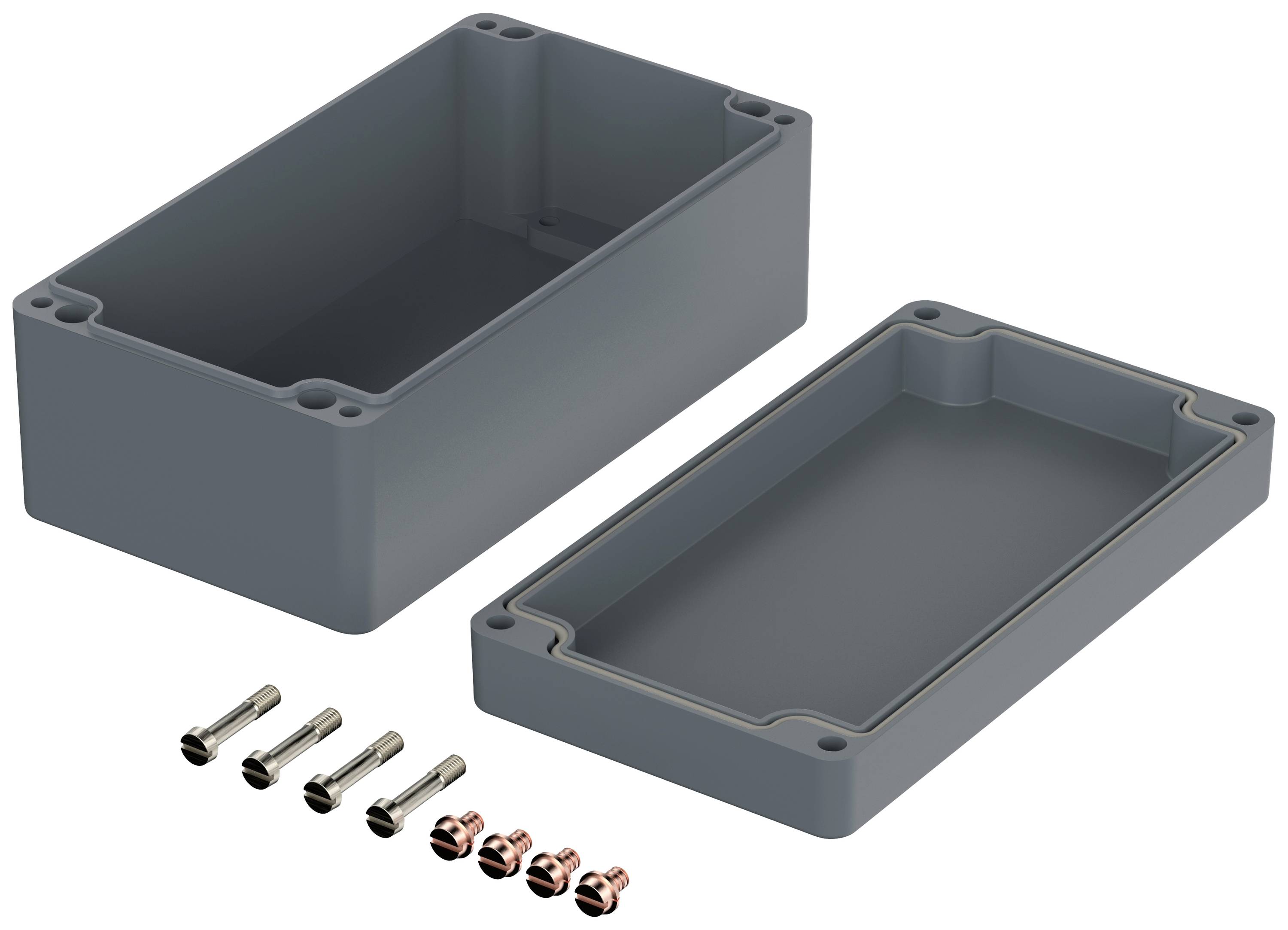 Bopla EUROMAS P 331 4331000 Industrie-Gehäuse 220 x 120 x 90 Glasfaserverstärkter Polyester Fehgrau