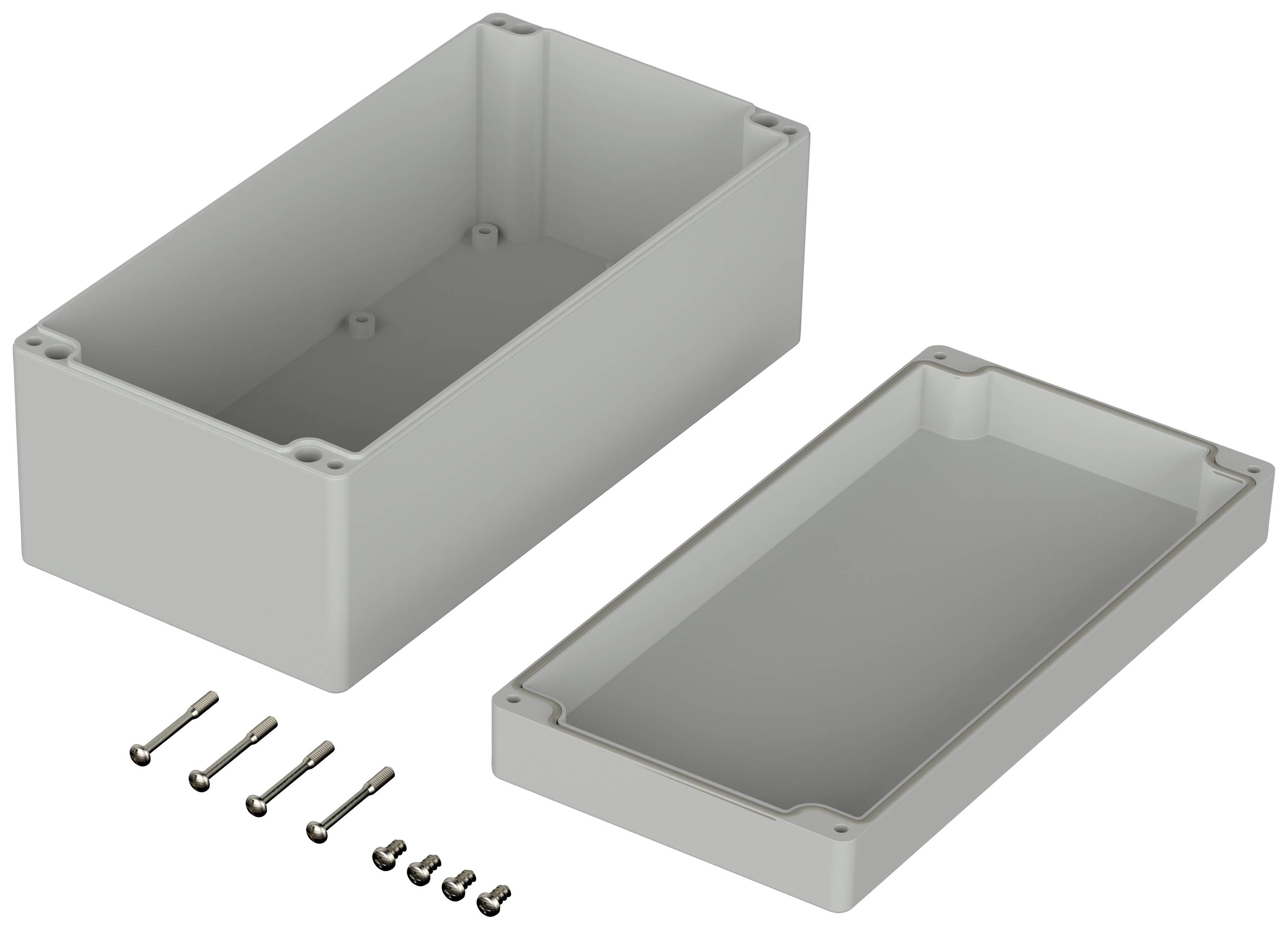 Bopla EUROMAS T 242 03242000 Industrie-Gehäuse 240 x 120 x 100 ABS Lichtgrau (RAL 7035) 1St.