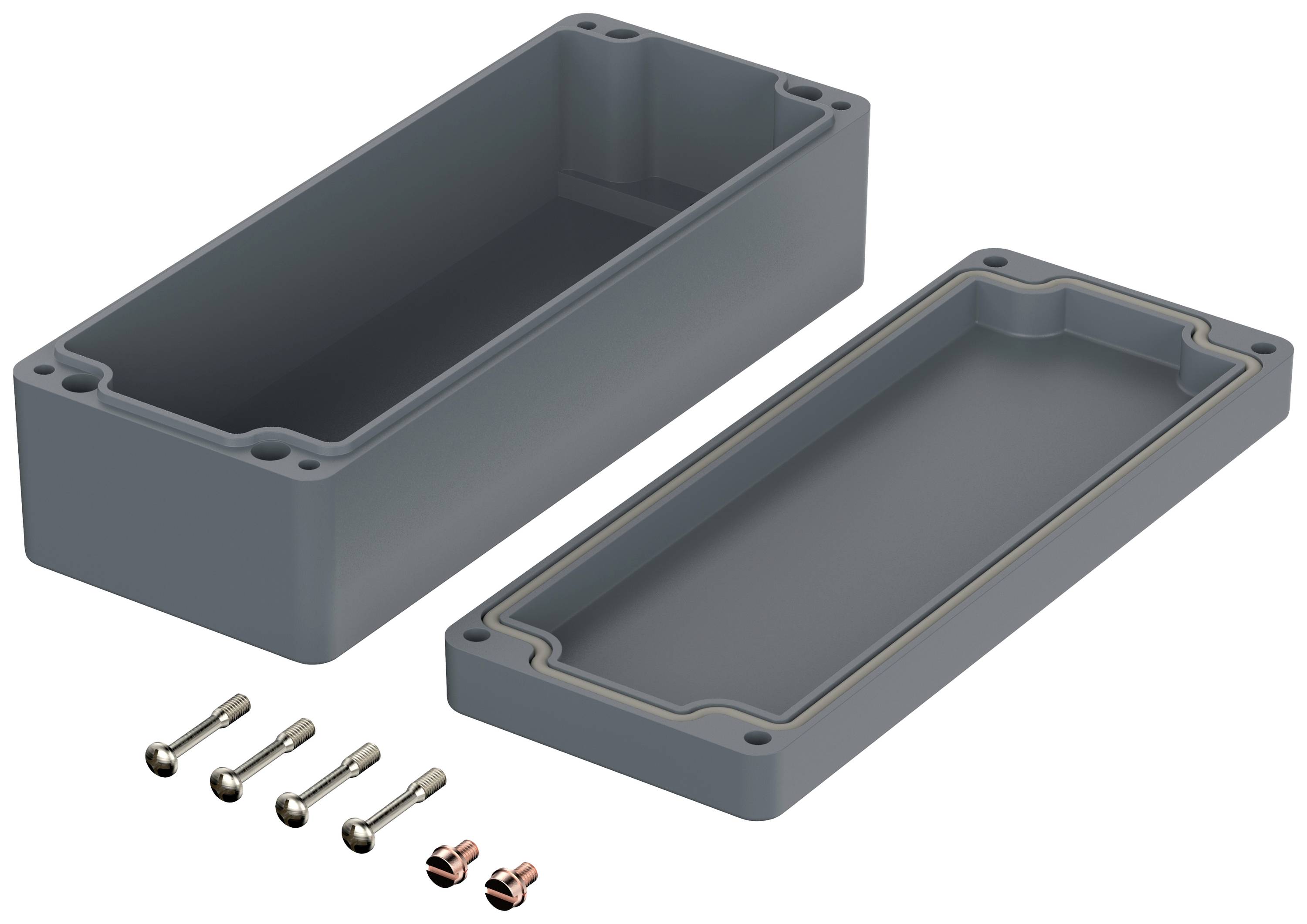 Bopla EUROMAS P 319 4319000 Industrie-Gehäuse 190 x 75 x 56.5 Glasfaserverstärkter Polyester Fehgrau (seidenmatt) 1St.