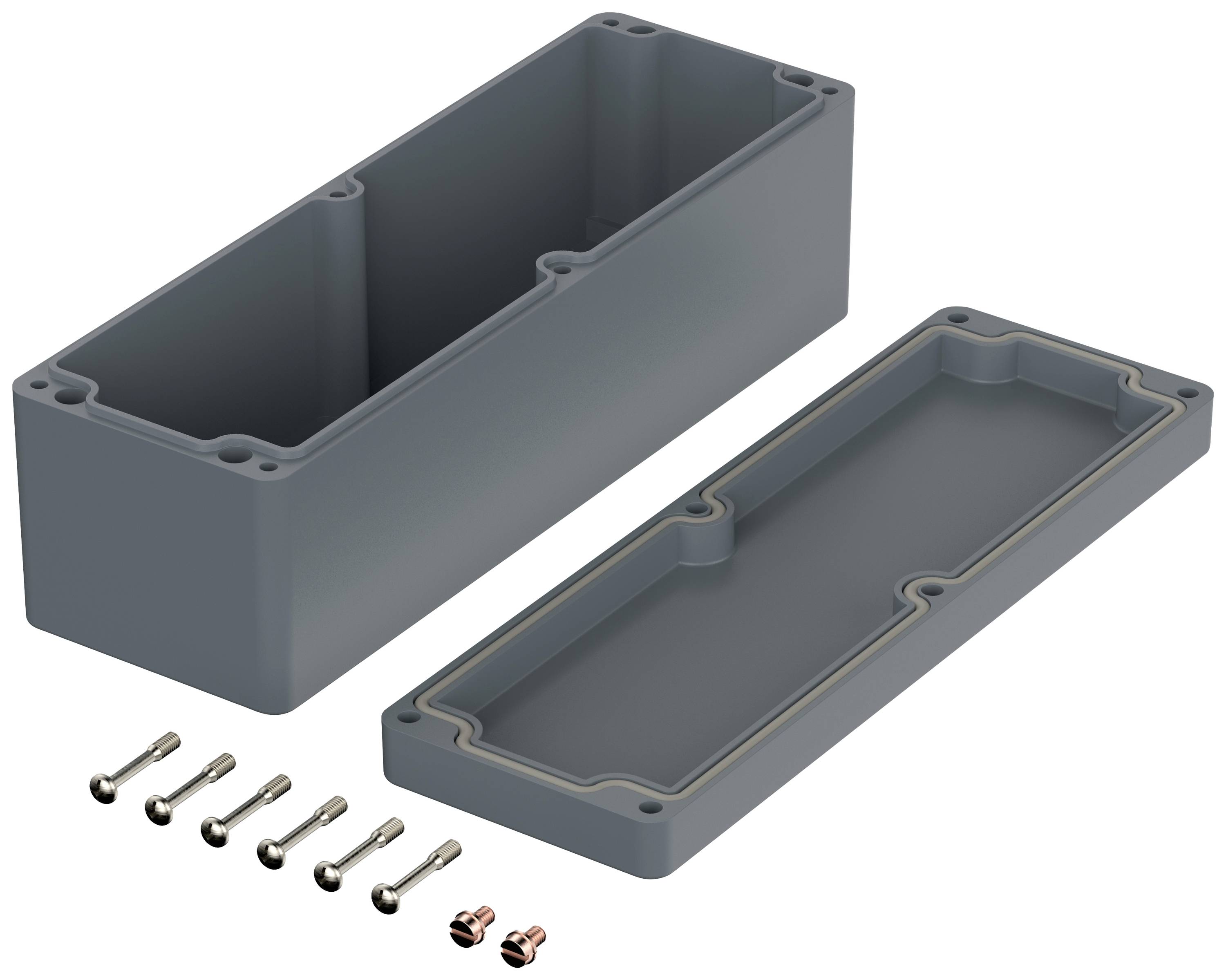 Bopla EUROMAS P 327 04327000 Industrie-Gehäuse 230 x 75 x 75.5 Glasfaserverstärkter Polyester Fehgrau (seidenmatt) 1St.