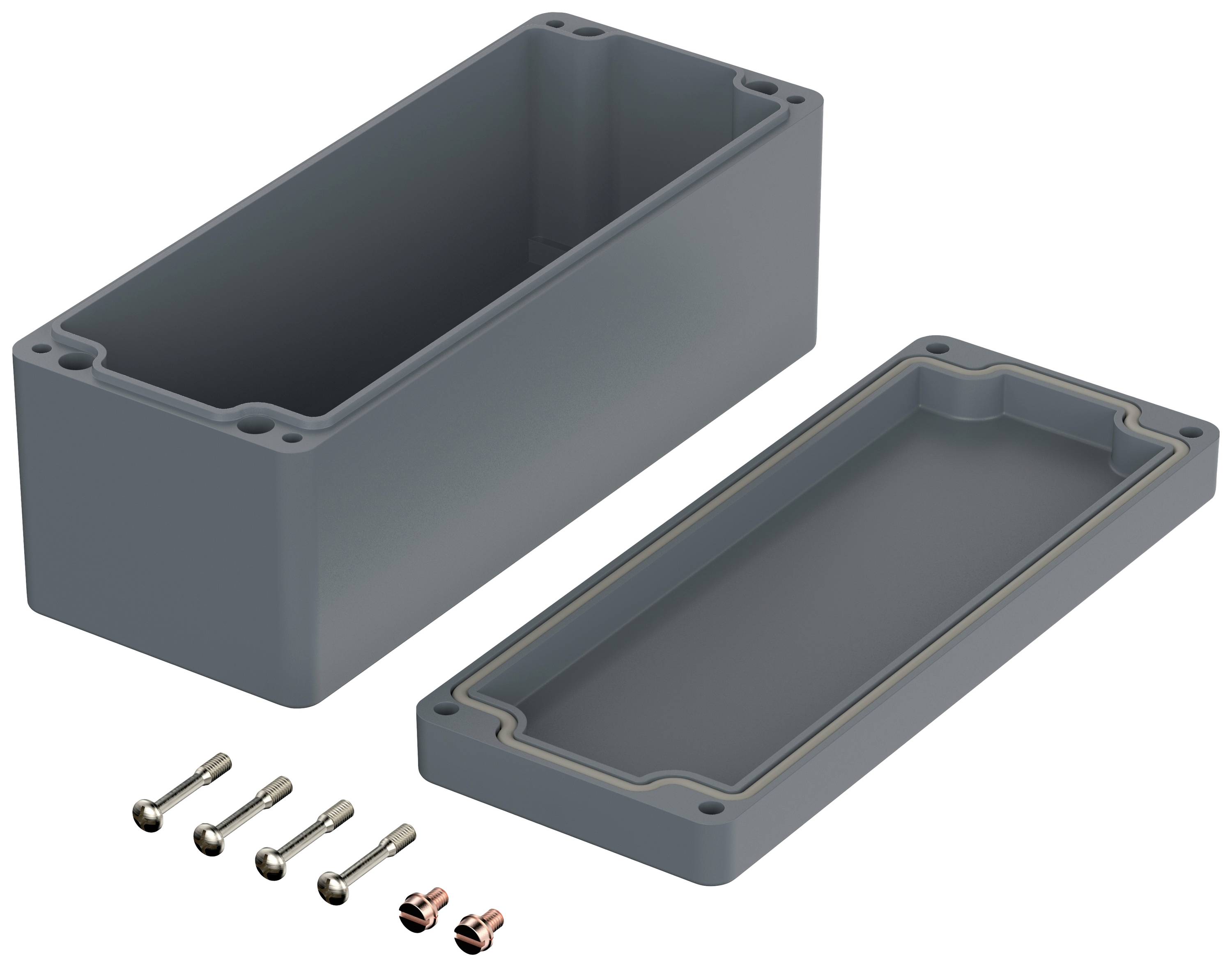 Bopla EUROMAS P 329 4329000 Industrie-Gehäuse 190 x 75 x 75.5 Glasfaserverstärkter Polyester Fehgrau (seidenmatt) 1St.