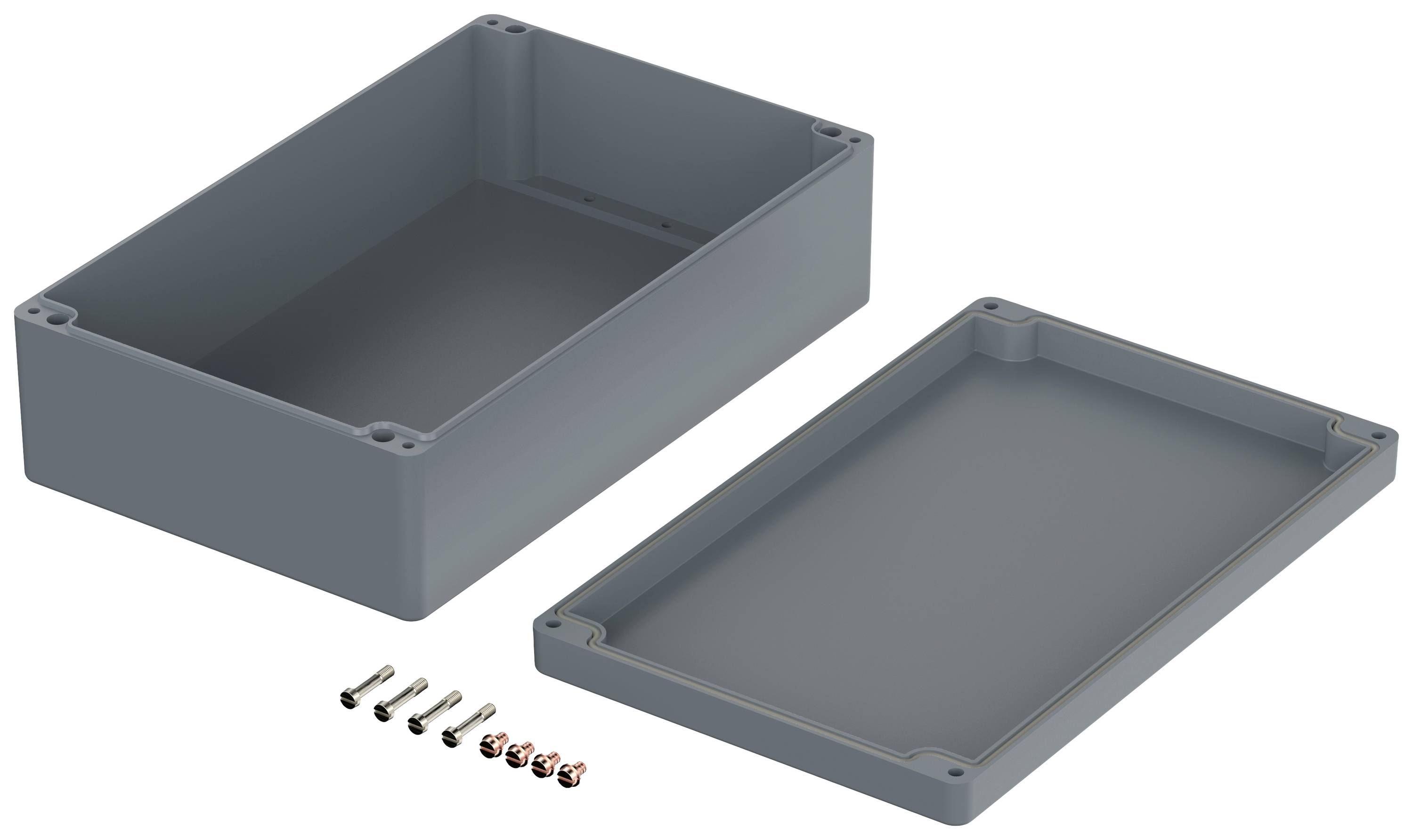 Bopla EUROMAS P 355 04355000 Industrie-Gehäuse 400 x 250 x 121 Glasfaserverstärkter Polyester Fehgrau (seidenmatt) 1St.