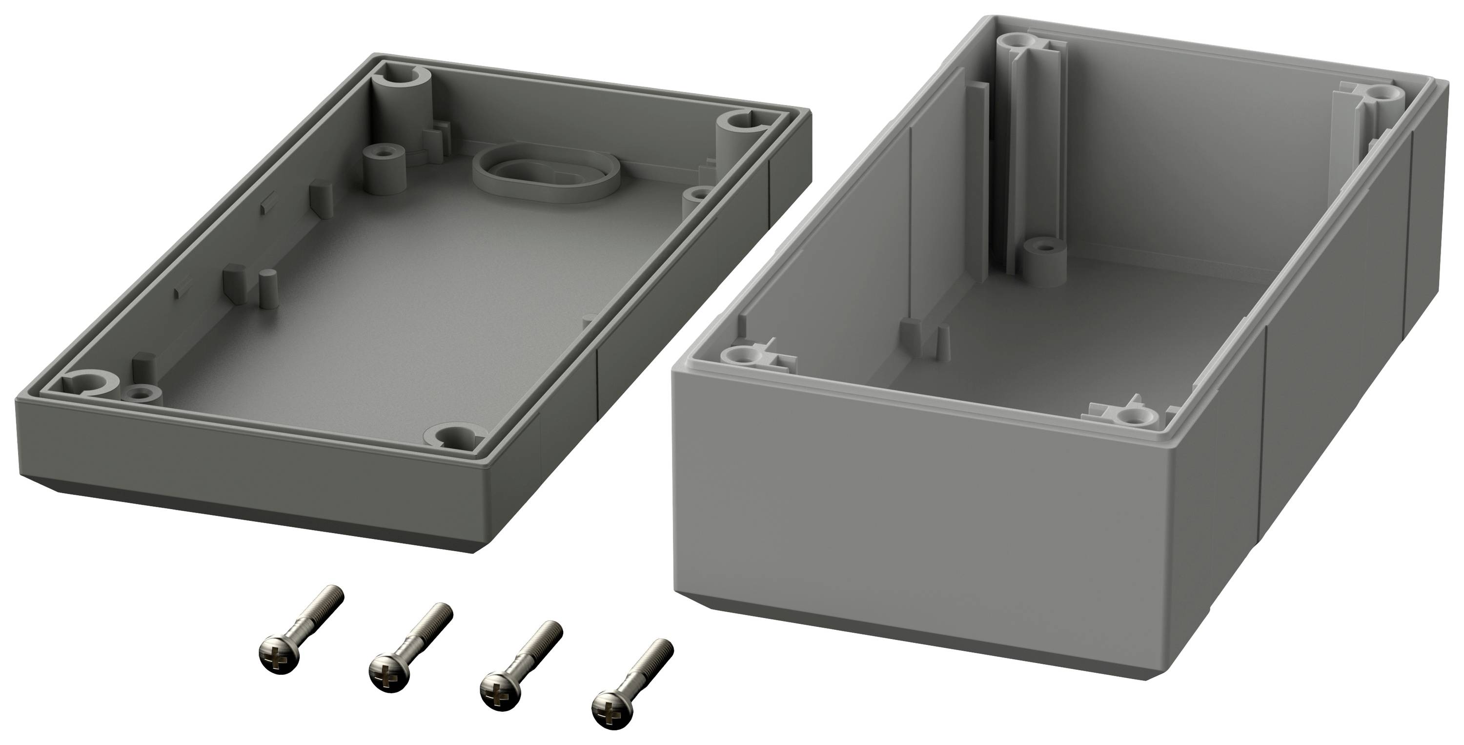 Bopla ELEGANT EG 1250 32125002 Elektronikgehäuse 125 x 67 x 50 Polystyrol (EPS) Lichtgrau (RAL 7035) 1St.