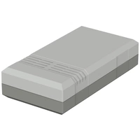 Bopla ELEGANT EG 1230L 32123012 Elektronikgehäuse 125 x 67 x 30 Polystyrol (EPS) Lichtgrau (RAL 7035) 1St. Bopla ELEGANT EG 1230L 32123012 Elektronikgehäuse 125 x 67 x 30 Polystyrol (EPS) Lichtgrau (RAL 7035) 1St.