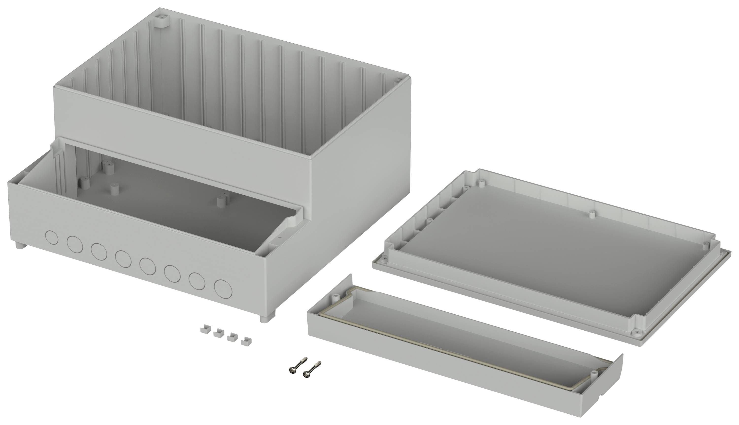 Bopla REGLOCARD RCP 350 F Wand-Gehäuse 296 x 281 x 137.5 ABS Hellgrau 1St.