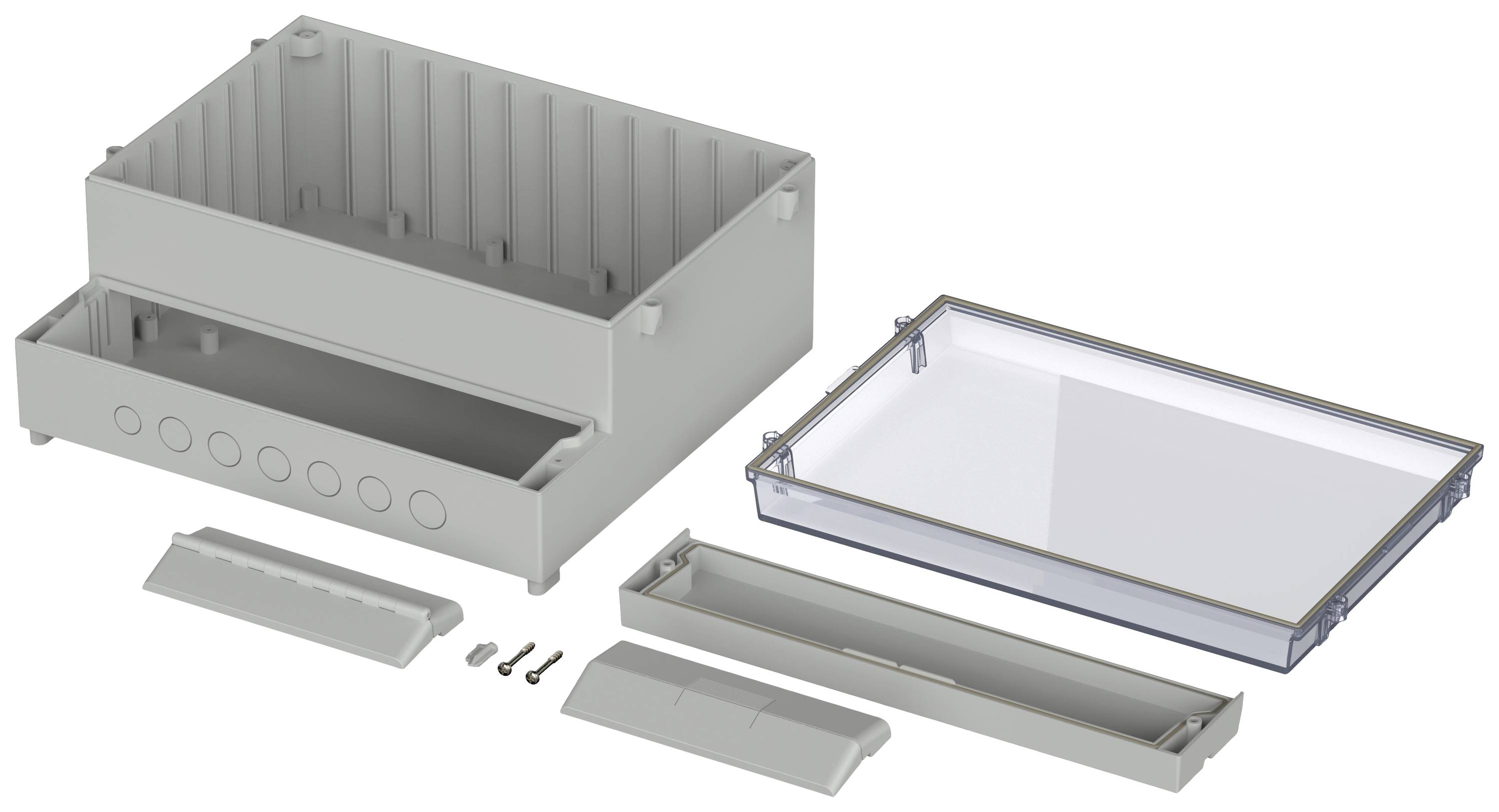 Bopla REGLOCARD RCP 3100 Wand-Gehäuse 296 x 261 x 132.5 ABS, Polycarbonat Hellgrau 1St.