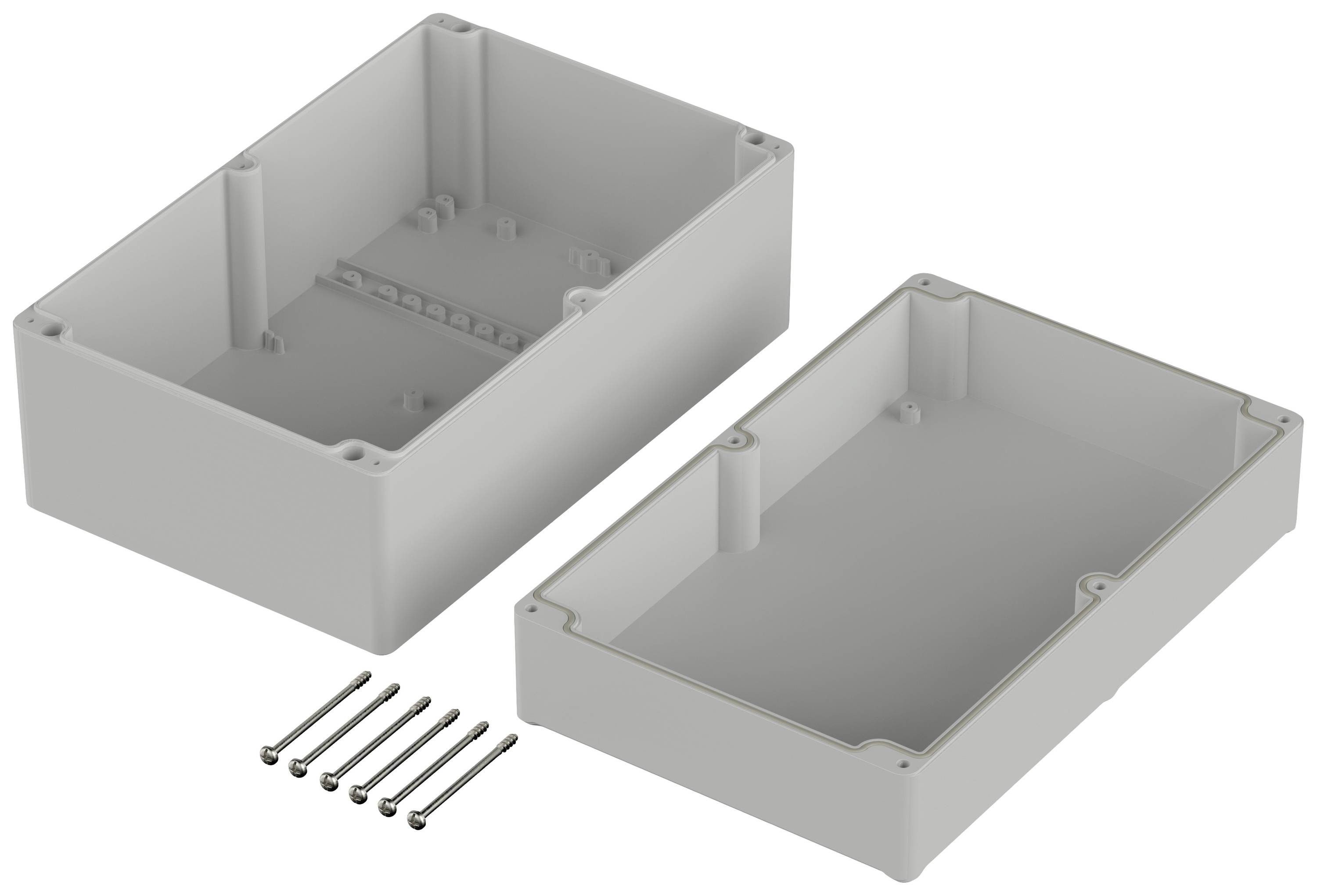 Bopla EUROMAS EM 241 F 62241200 Outdoor-Gehäuse 250 x 160 x 122 Polycarbonat Hellgrau 1St.