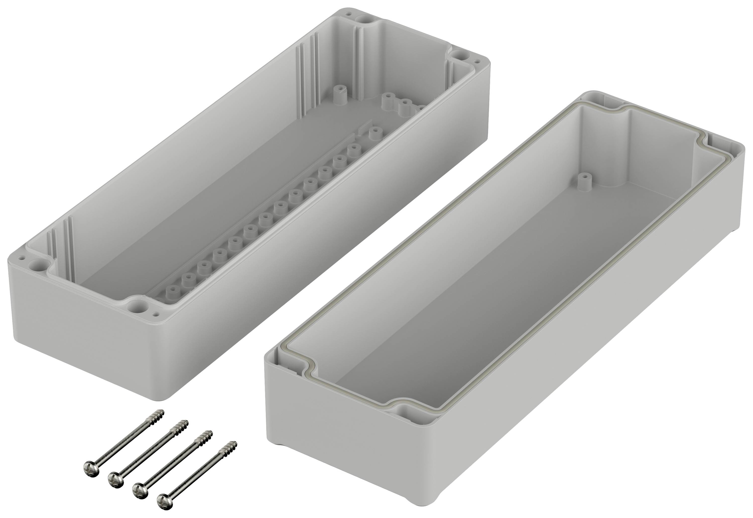 Bopla EUROMAS ET 236 F-LP 63236400 Industrie-Gehäuse 240 x 80 x 80 ABS Hellgrau 1St.