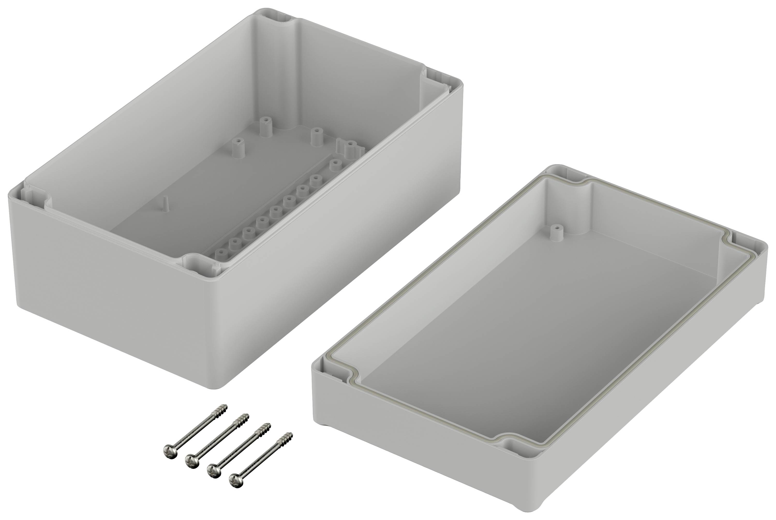 Bopla EUROMAS ET 237 F 63237200 Industrie-Gehäuse 200 x 120 x 92 ABS Hellgrau 1St.