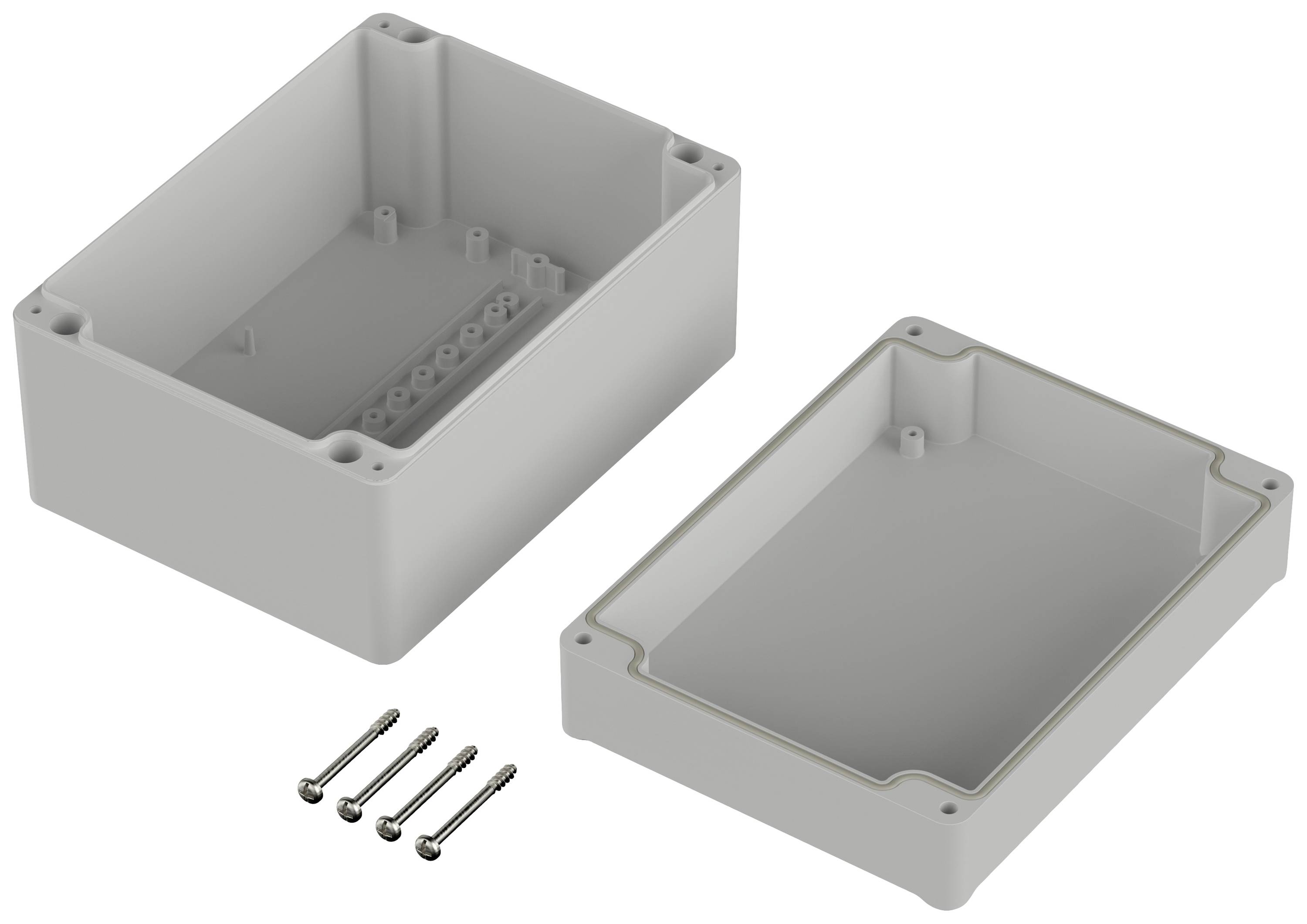 Bopla EUROMAS ET 238 F 63238200 Industrie-Gehäuse 160 x 120 x 92 ABS Hellgrau 1St.