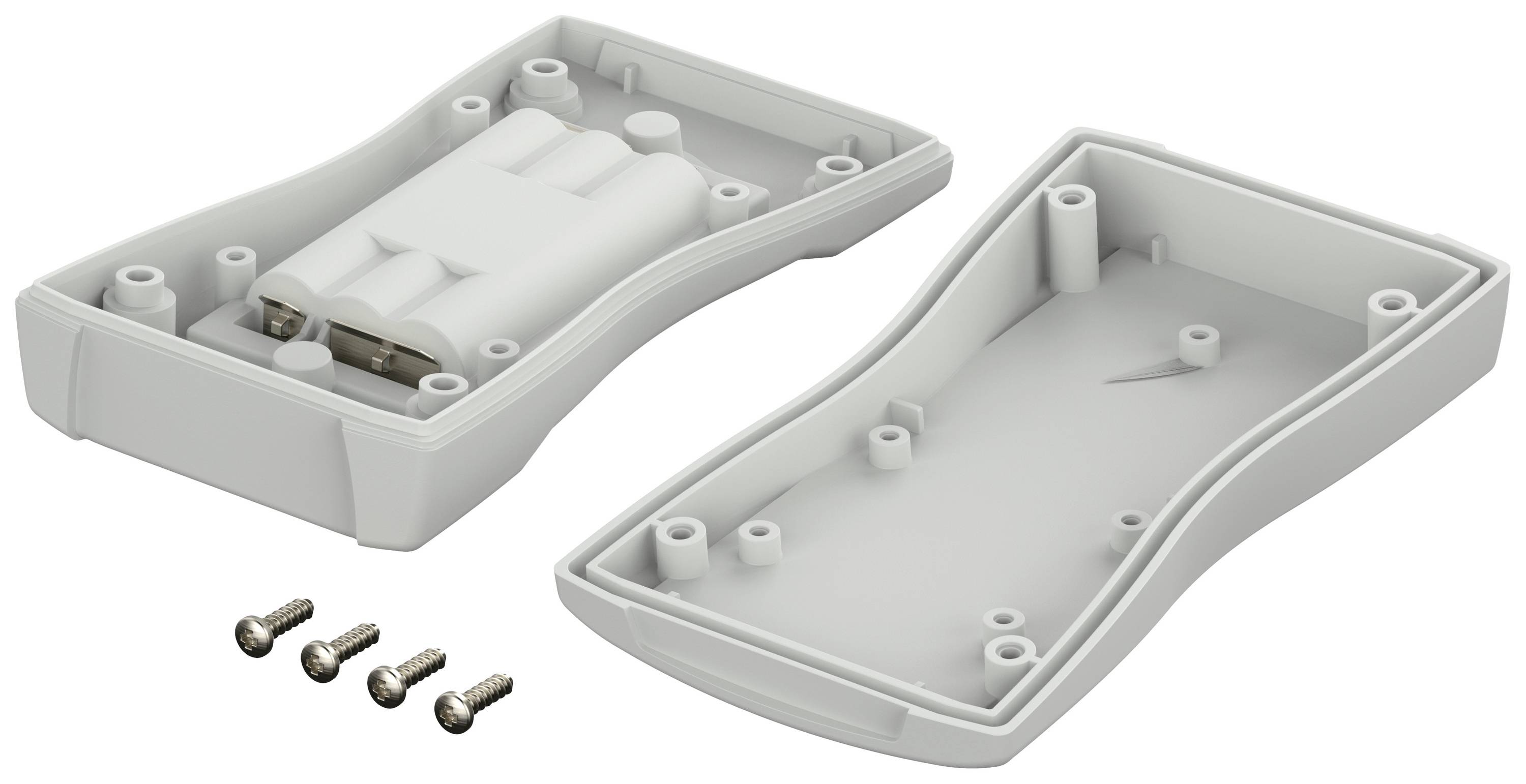 Bopla BOS STREAMLINE BS 403 F-7035 Hand-Gehäuse 119.3 x 64.9 x 26.5 ABS Lichtgrau (RAL 7035) 1St.