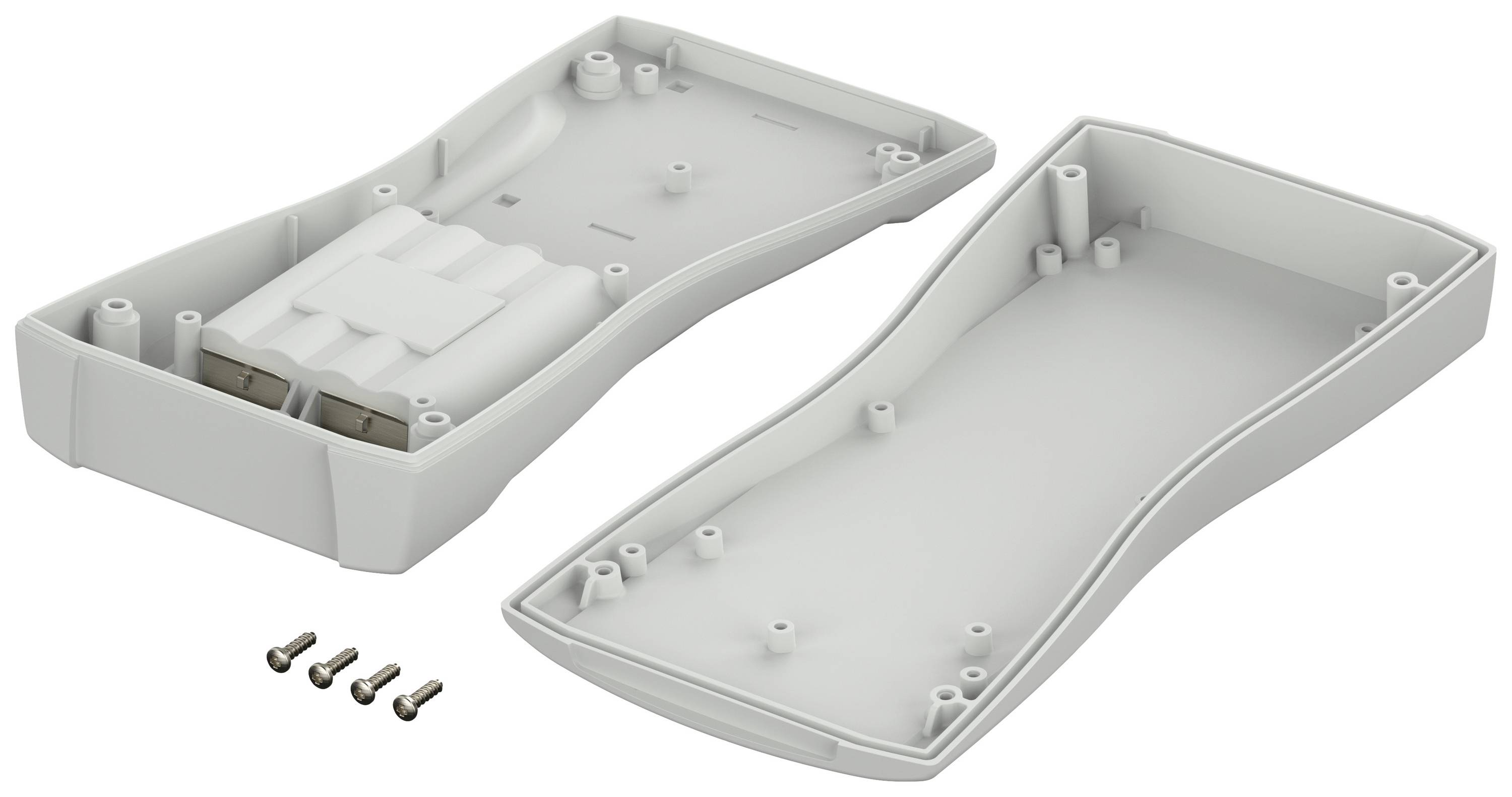 Bopla BOS STREAMLINE BS 803 F-7035 Hand-Gehäuse 209.3 x 98 x 34.8 ABS Lichtgrau (RAL 7035) 1St.