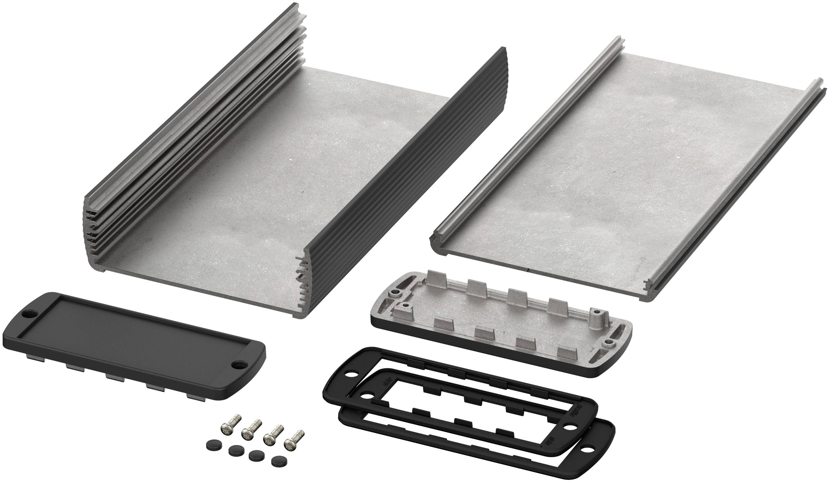 Bopla Alubos ABPH 1040-200 84046200.HMT1 Profil-Gehäuse 200 x 108 x 42 Aluminium Schwarz 1St.