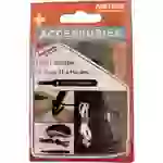 FASTECH® 800-330C Klettkabelbinder zum Bündeln Haft- und Flauschteil (L x B) 110mm x 11mm Schwarz 10St. FASTECH® 800-330C Klettkabelbinder zum Bündeln Haft- und Flauschteil (L x B) 110mm x 11mm Schwarz 10St.