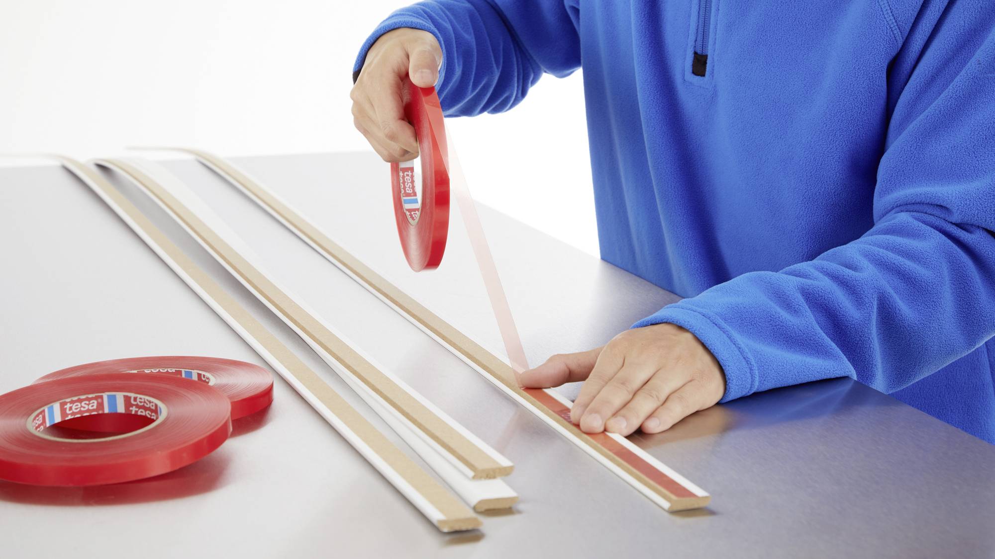 TESA 04965-00176-00 Doppelseitiges Klebeband tesafix® 4965 Transparent (L x B) 50m x 12mm 1St.