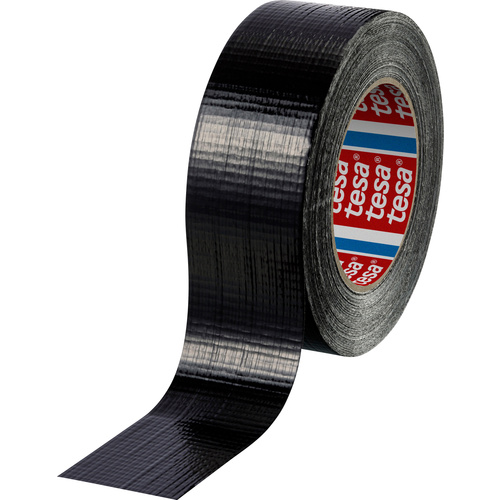 TESA 04613-00050-01 Gewebeklebeband tesa® Duct tape Schwarz (L x B) 50m x 48mm 1St.