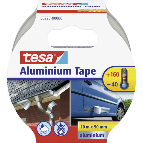 TESA 56223-00000-11 Aluminium-Klebeband Silber (L x B) 10 m x 50 mm 1 St.