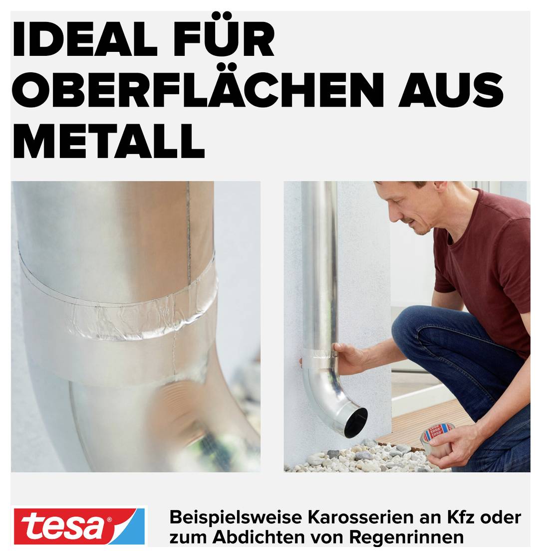 tesa 56223-00000-11 Aluminium-Klebeband Silber (L x B) 10 m x 50 mm 1 St.