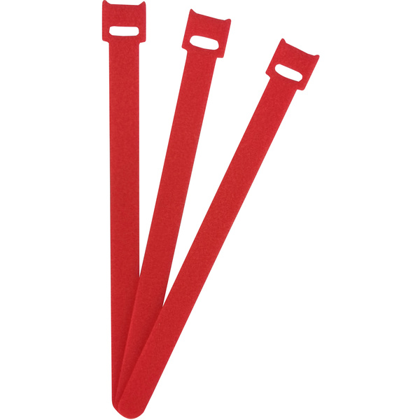 FASTECH® ETK-3-200-1339 Klettkabelbinder zum Bündeln Haft- und Flauschteil (L x B) 200 mm x 13 mm Rot