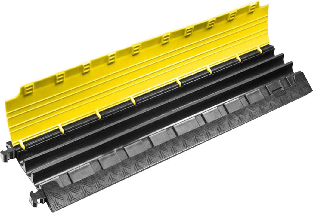 Adam Hall DEFENDER by Kabelbrücke 85200 Thermoplastisches Polyurethan (TPU) Schwarz, Gelb Anzahl Kanäle: 3 1005mm Inhalt: 1St.