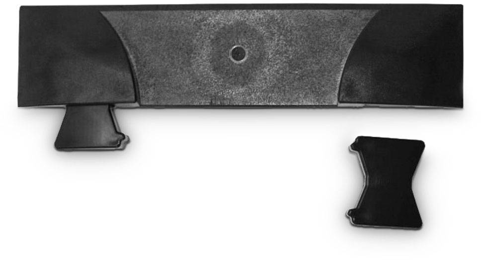 Adam Hall DEFENDER by Endstück 85308 Thermoplastisches Polyurethan (TPU) Schwarz Anzahl Kanäle: 5 125mm Inhalt: 1St.