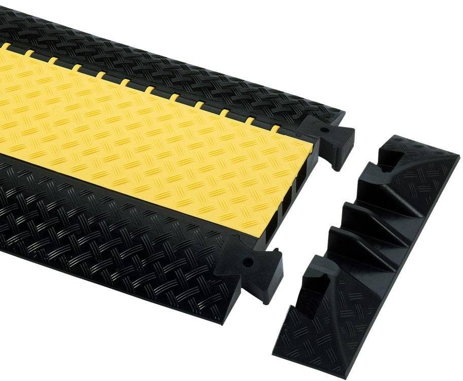 Adam Hall DEFENDER by Endstück 85008 Thermoplastisches Polyurethan (TPU) Schwarz Anzahl Kanäle: 3 146mm Inhalt: 1St.