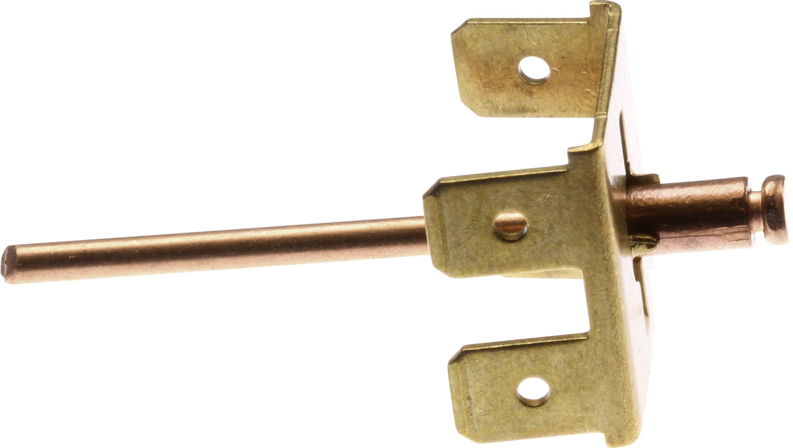 PB Fastener RIV 463 Erdanschluss Steckbreite: 6.3mm Steckdicke: 0.8mm 180° Unisoliert Metall