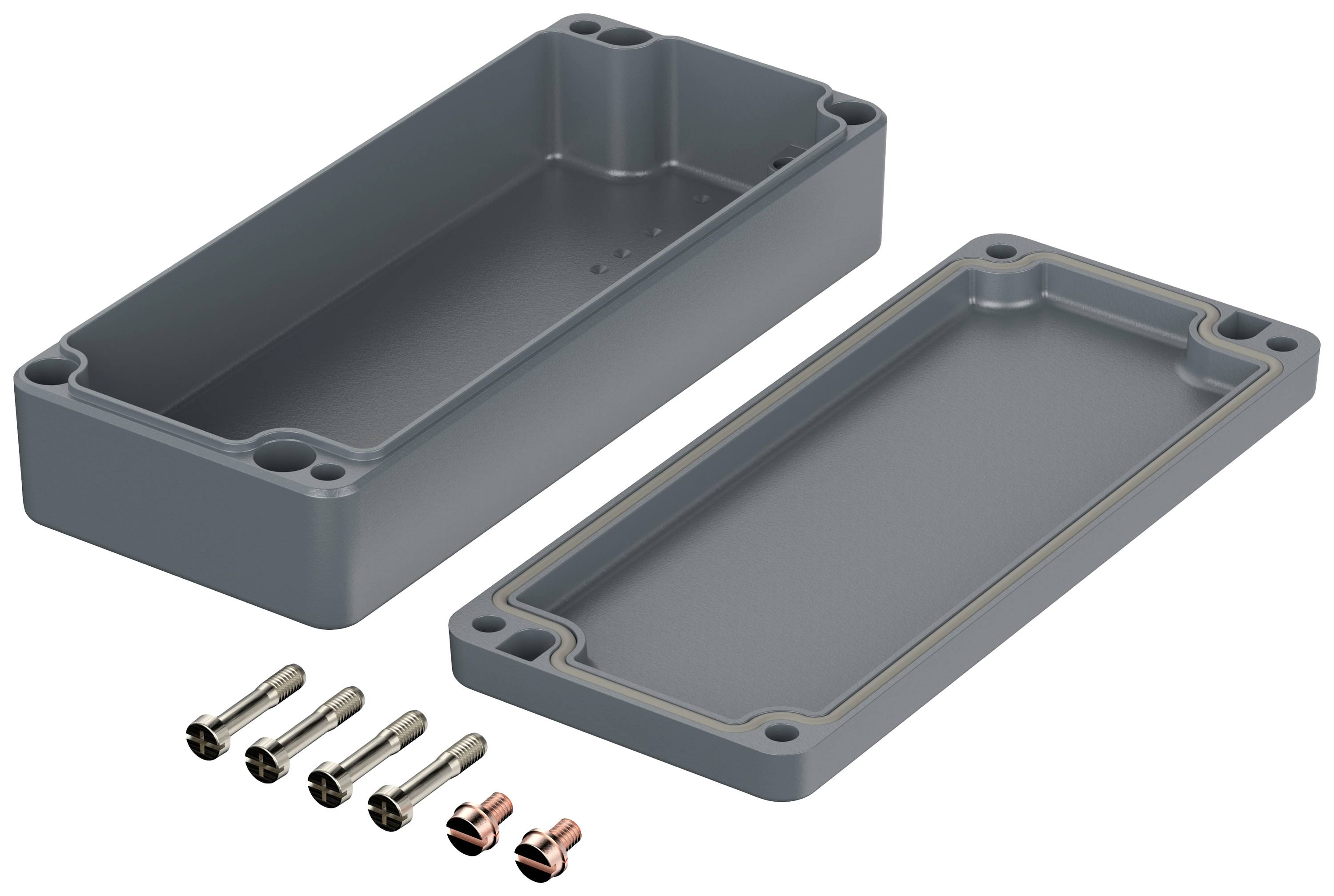 Bopla EUROMAS A 103 01103000 Industrie-Gehäuse 150 x 64 x 34 Aluminium Silber-Grau (RAL 7001) 1 St.