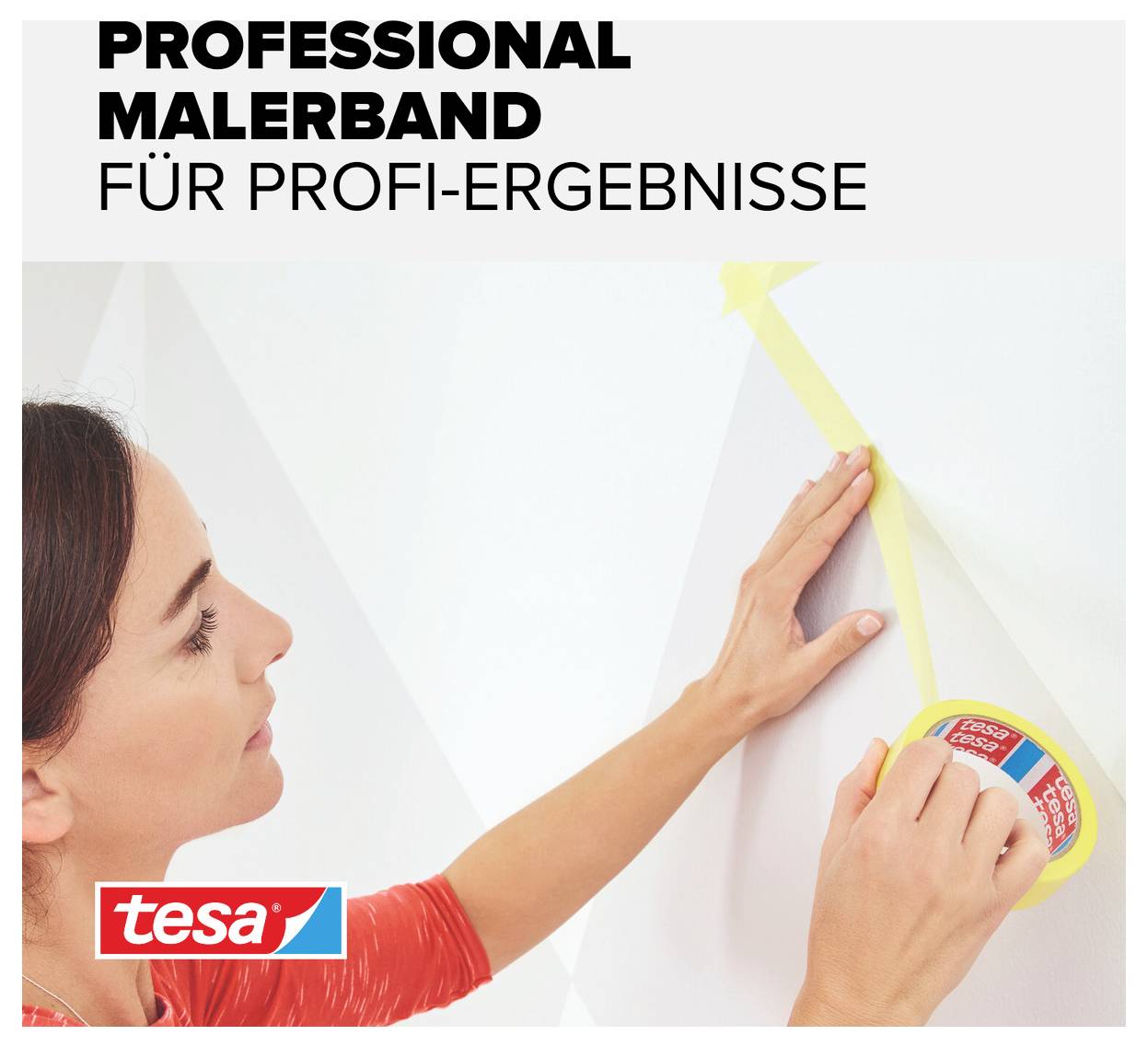 tesa PRECISION INDOOR 56270-00000-01 Kreppband tesa® Gelb (L x B) 25 m x 25 mm 1 St.
