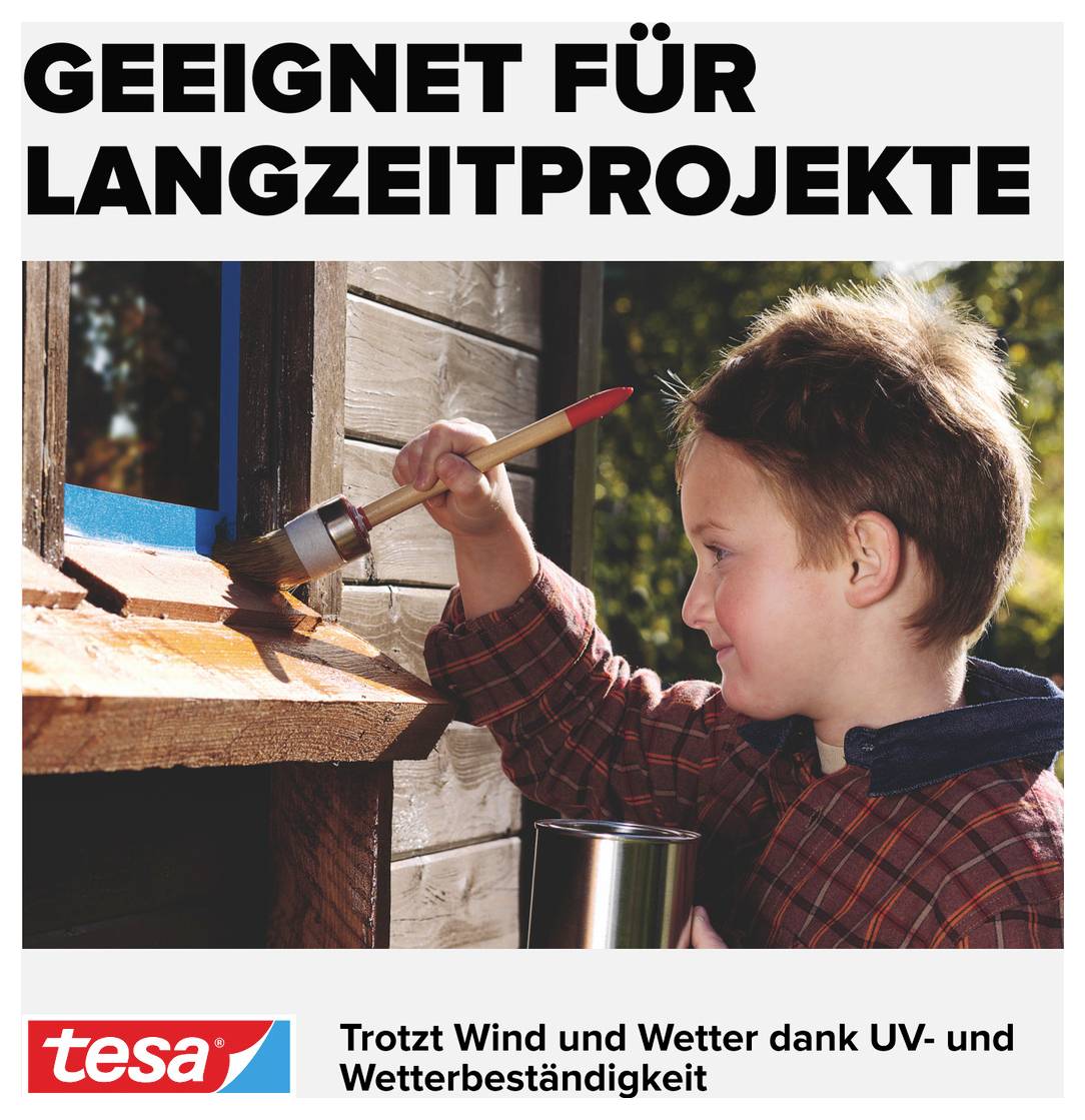 tesa PRECISION OUTDOOR 56251-00000-02 Kreppband tesa® Blau (L x B) 25 m x 38 mm 1 St.