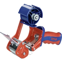 tesa Packband-Abroller ACK® COMFORT 6400 Rot, Blau Rollenbreite (max.): 50 mm Rollenlänge (max.) 66 m Verstellbar, Mit Bremsvorrichtung tesa Packband-Abroller ACK® COMFORT 6400 Rot, Blau Rollenbreite (max.): 50 mm Rollenlänge (max.) 66 m Verstellbar, Mit Bremsvorrichtung